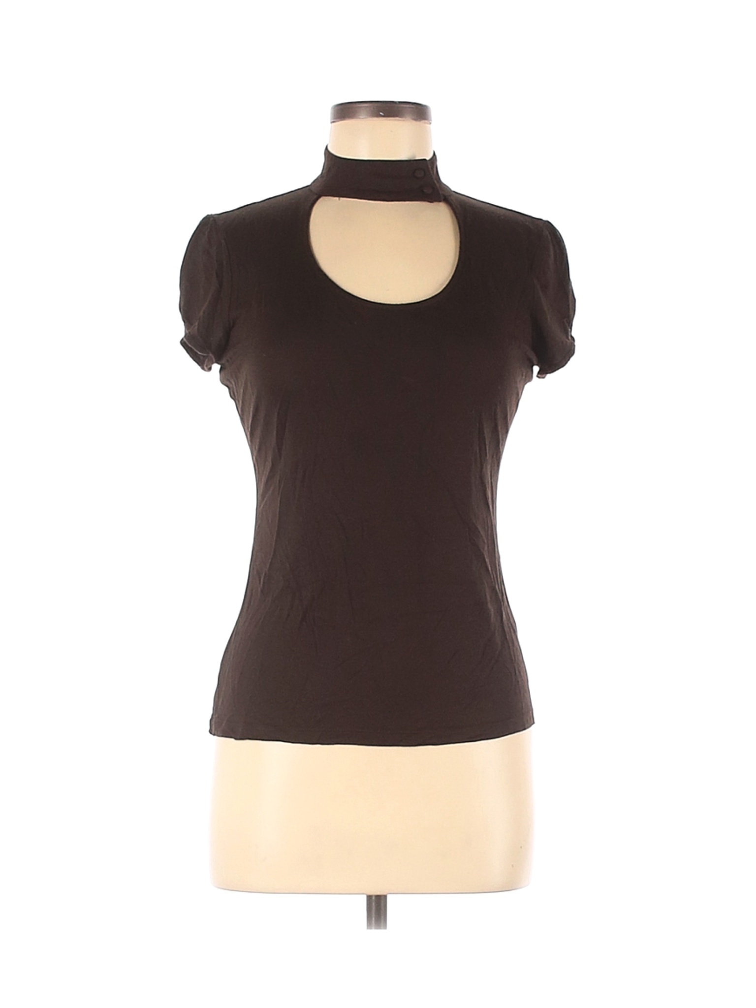 The Limited Women Brown Short Sleeve Top M | eBay