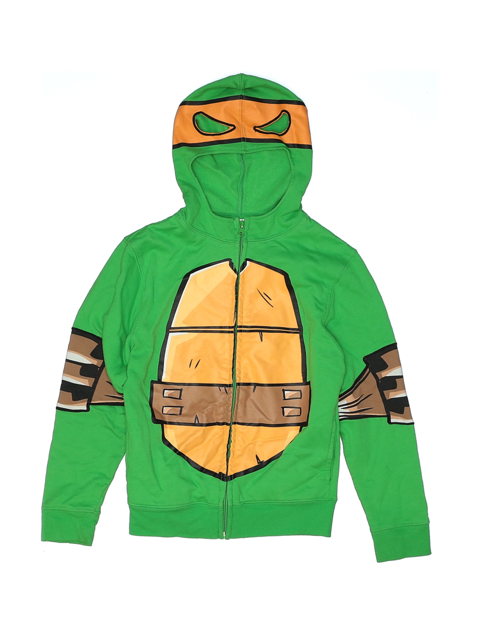 ninja turtle zip up hoodie