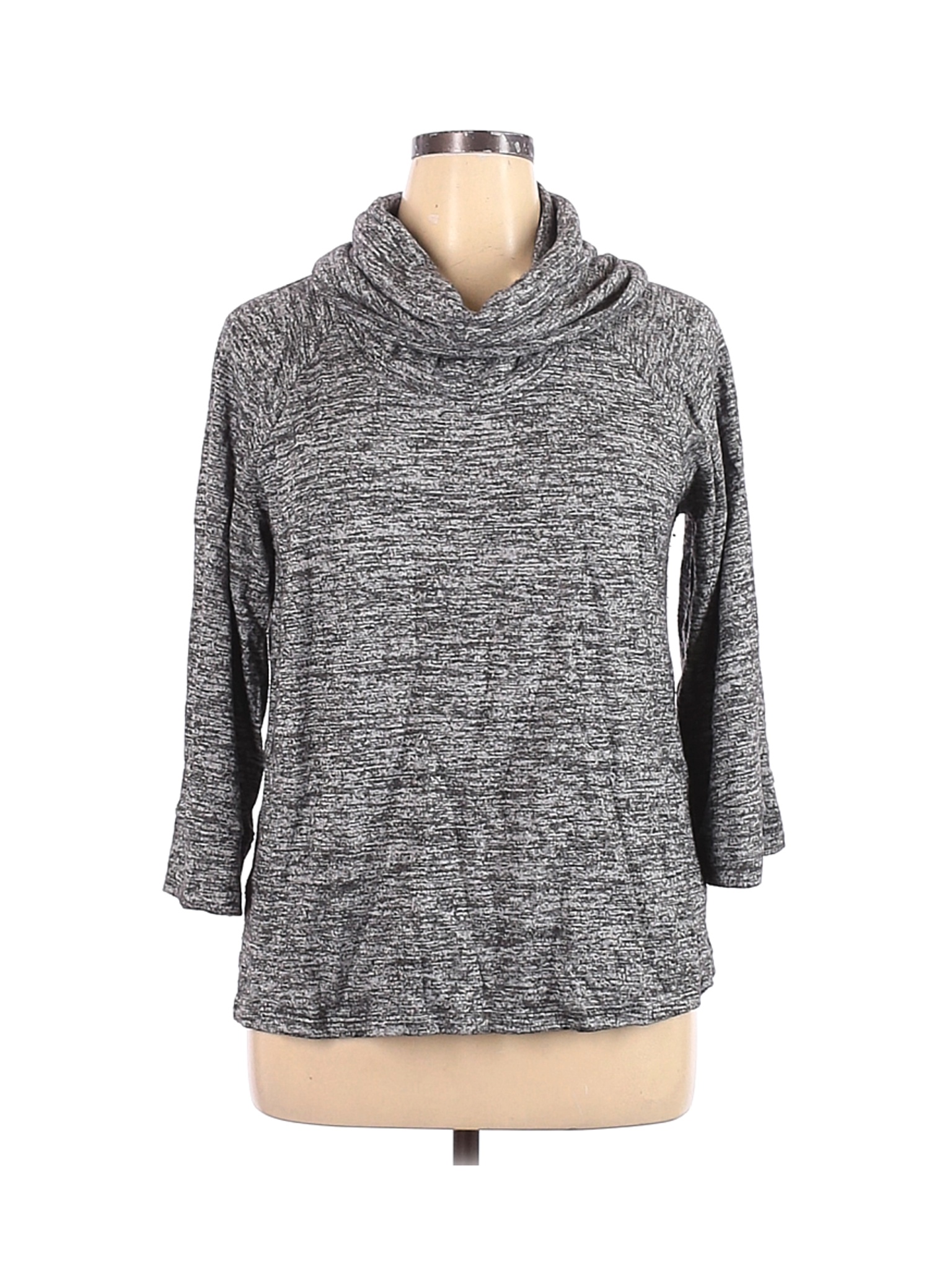 Cable & Gauge Women Gray Pullover Sweater XL | eBay