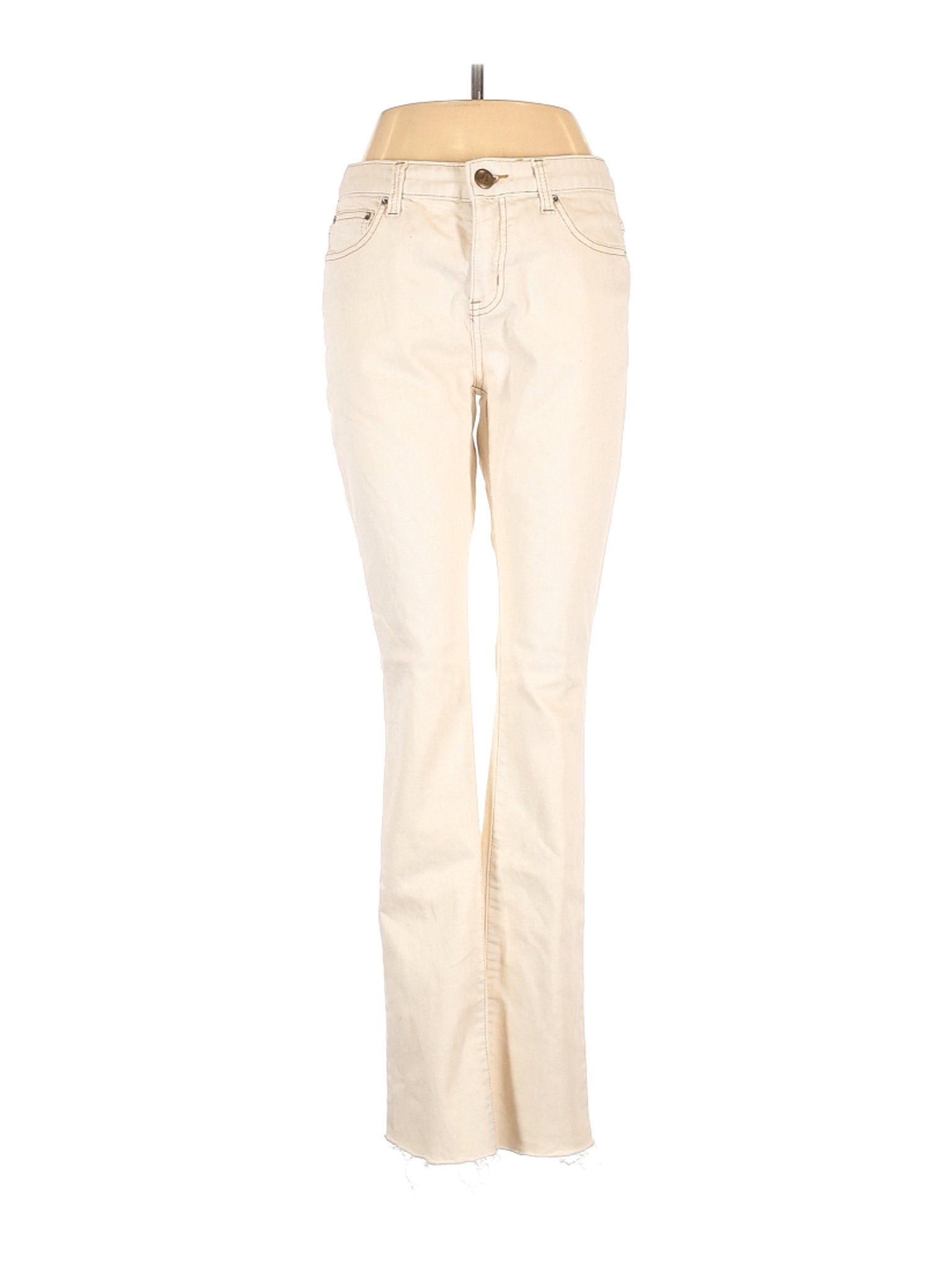 Free People Women Ivory Jeans 27W | eBay