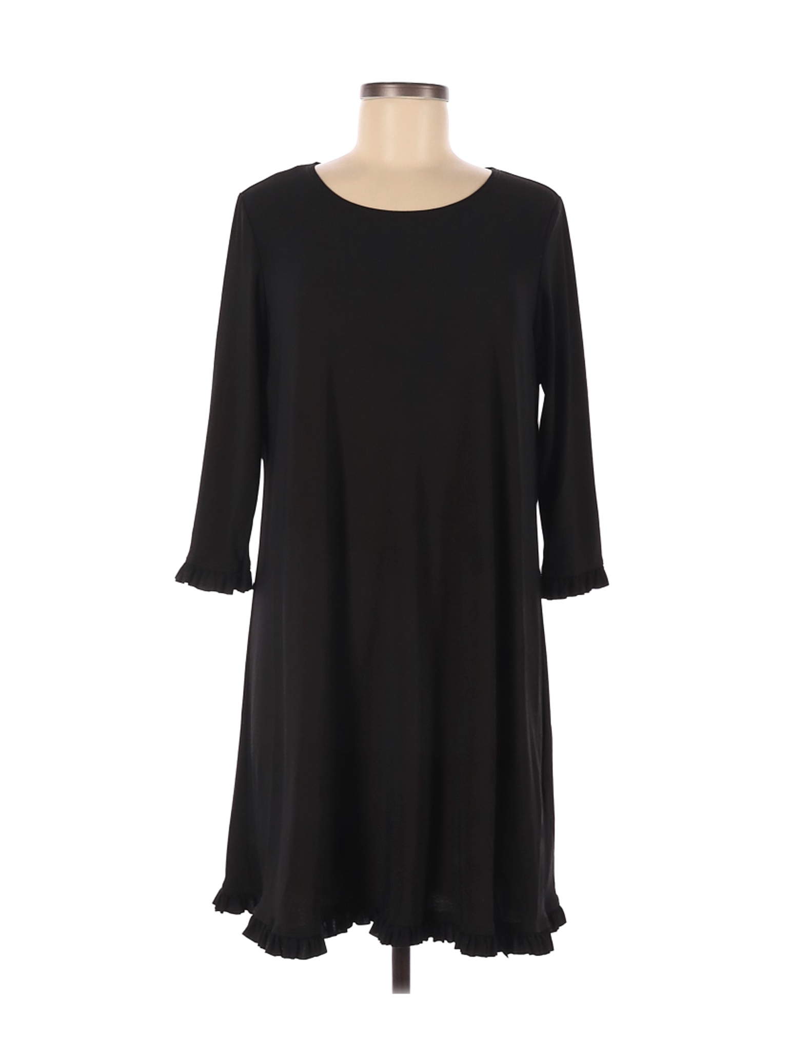 Nik and Nash Women Black Casual Dress L | eBay