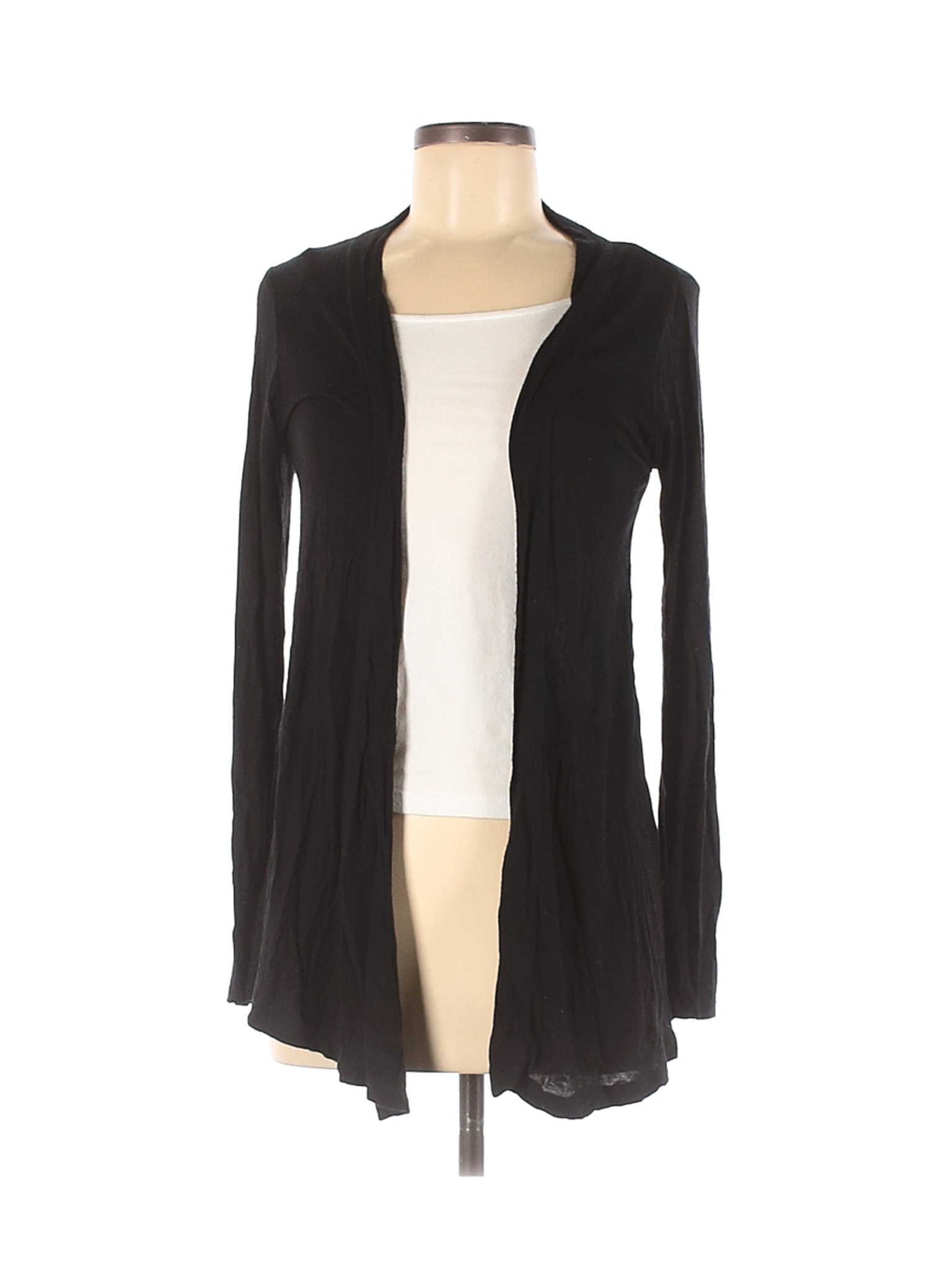 Zenana Outfitters Solid Black Cardigan Size M - 76% off | thredUP