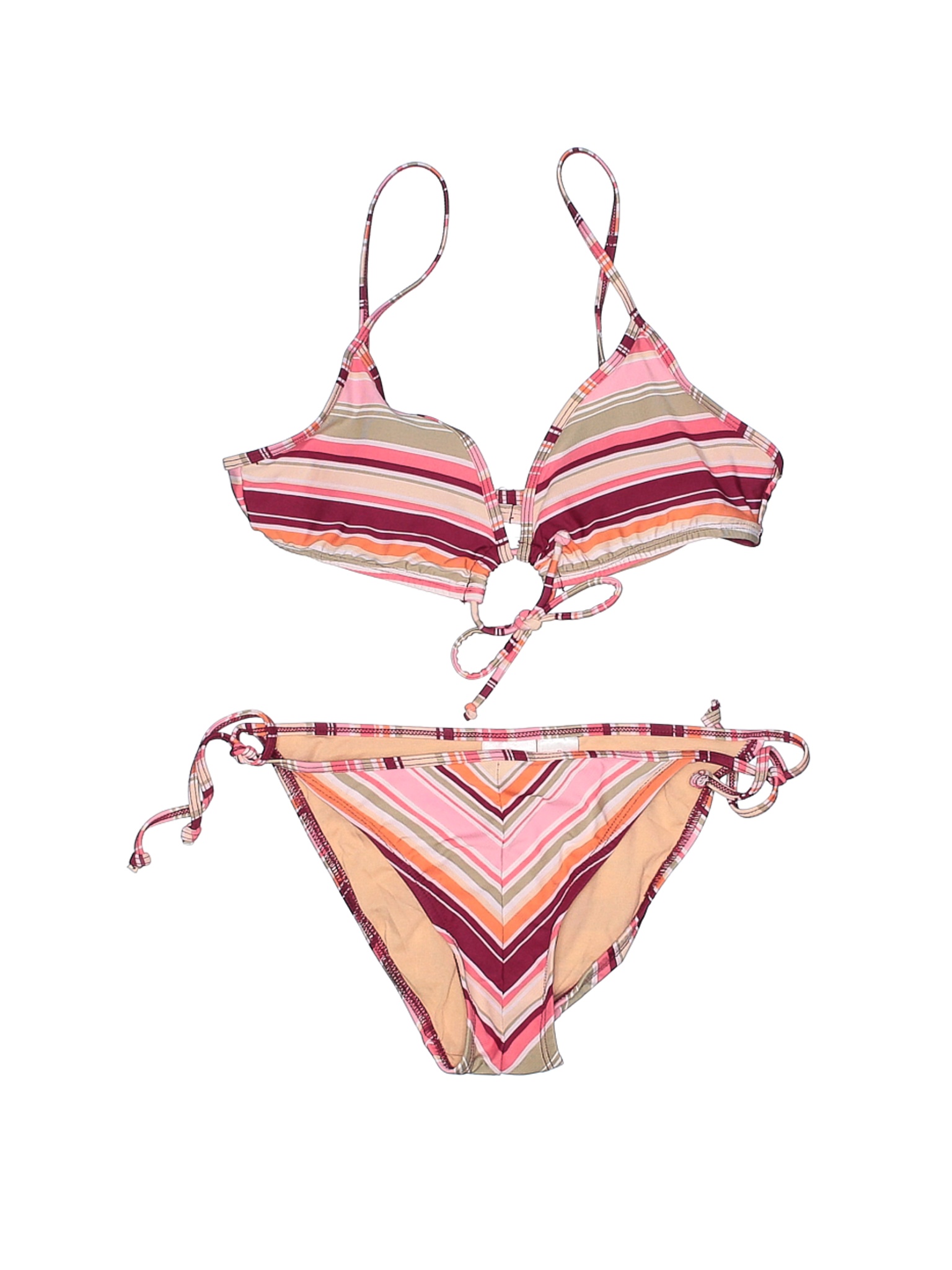 Xhilaration Women Pink Two Piece Swimsuit S | eBay