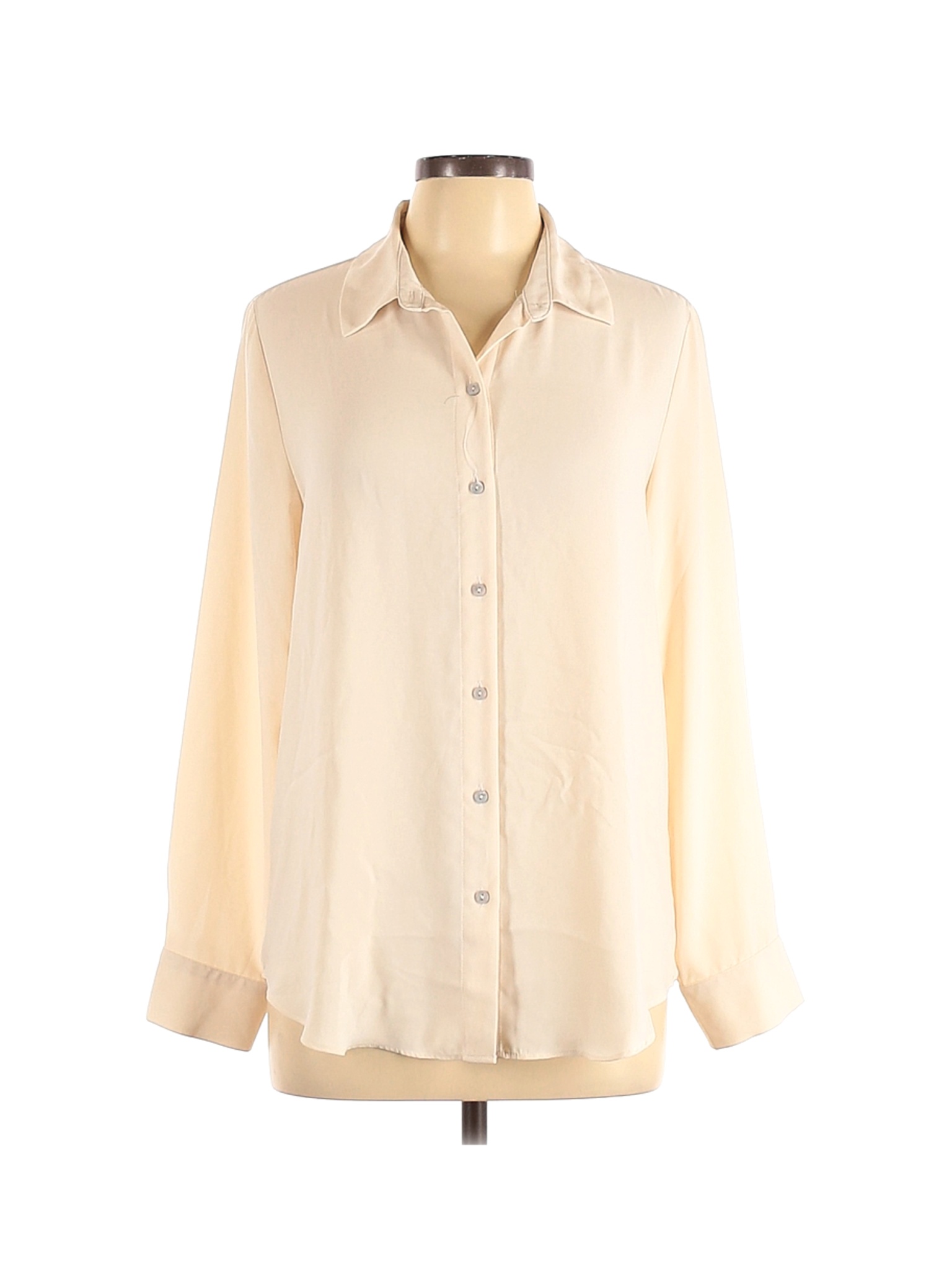 Rachel Zoe Women Brown Long Sleeve Blouse L | eBay