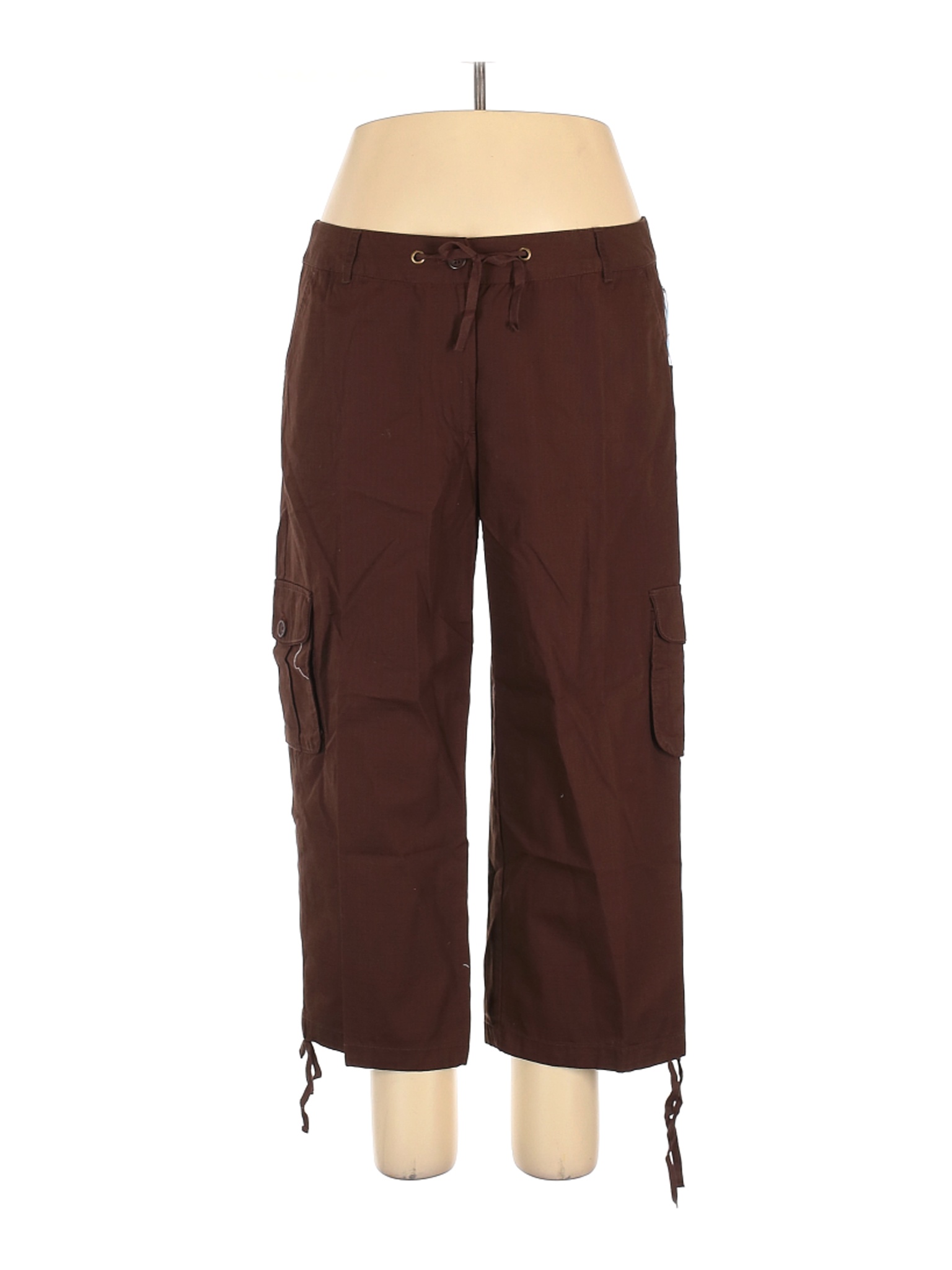 brown cargo pants h&m