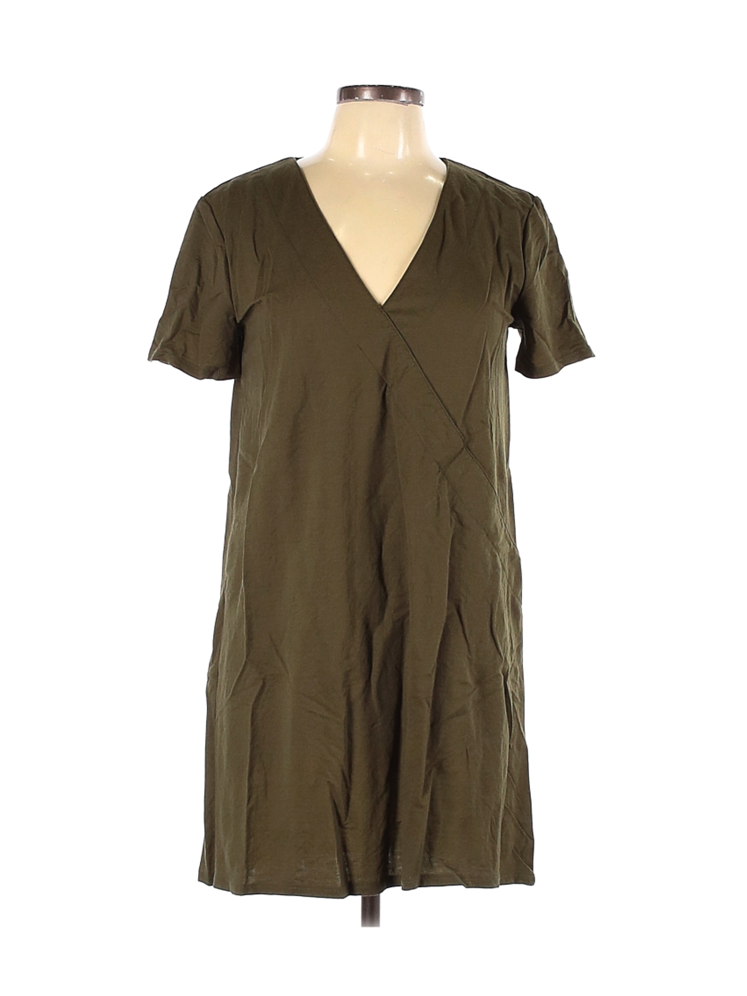 lime green dress zara