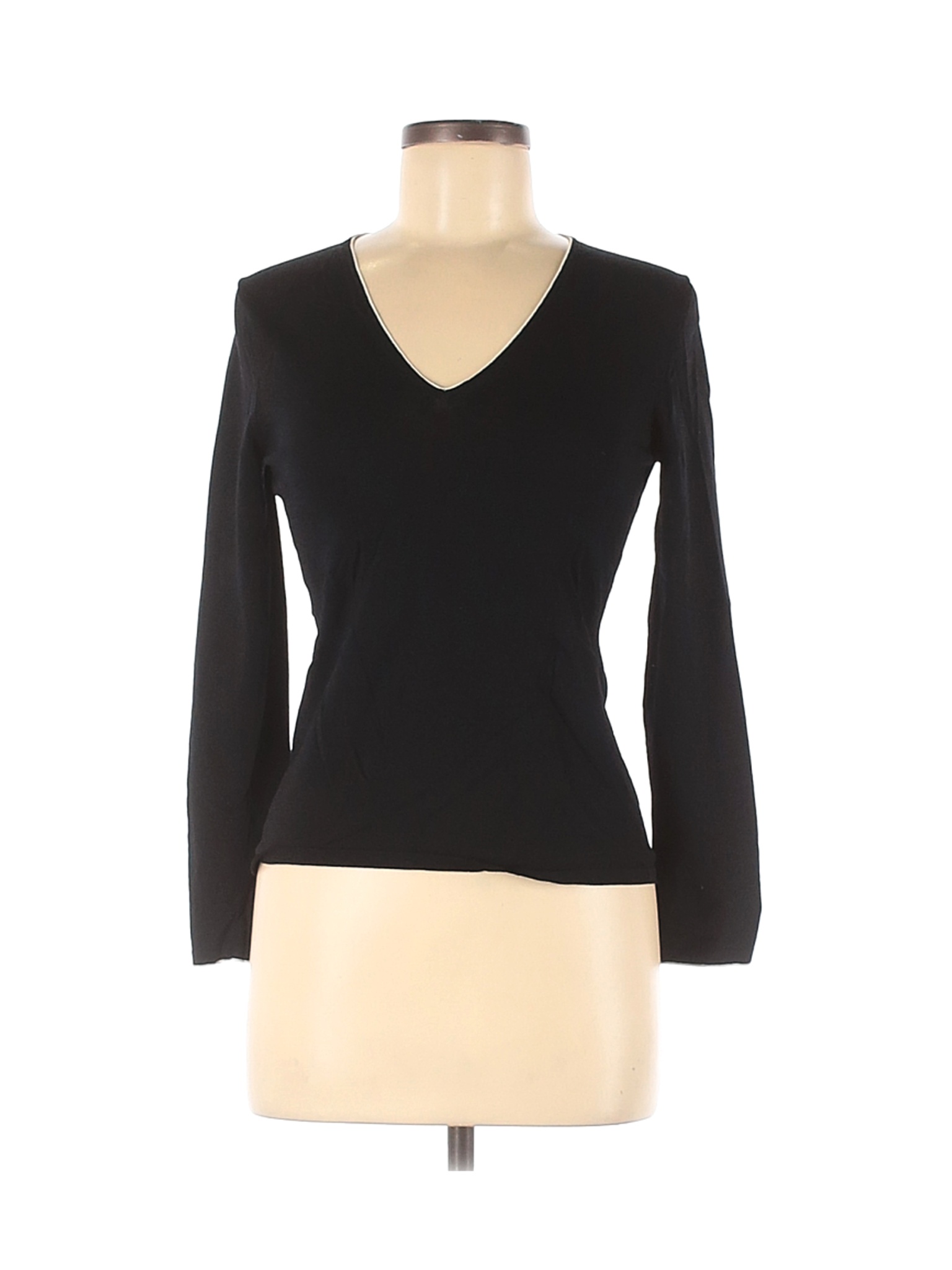 The Limited Women Black Long Sleeve Top M | eBay