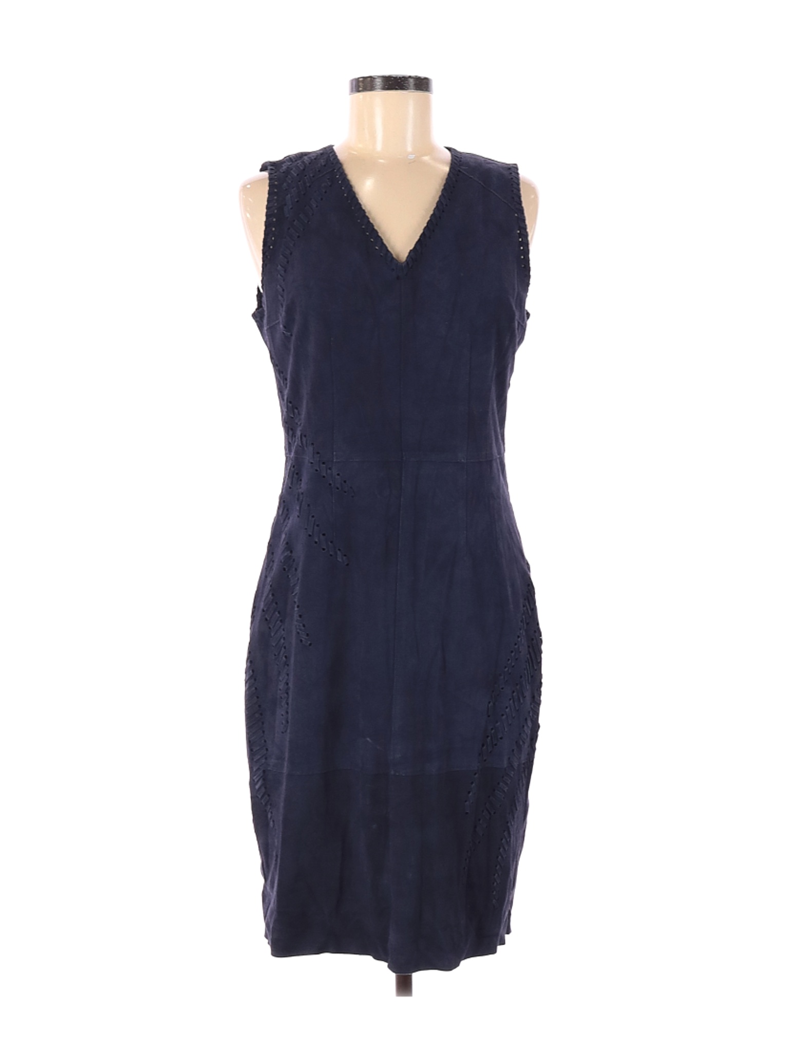 Elie Tahari Women Blue Casual Dress 8 | eBay
