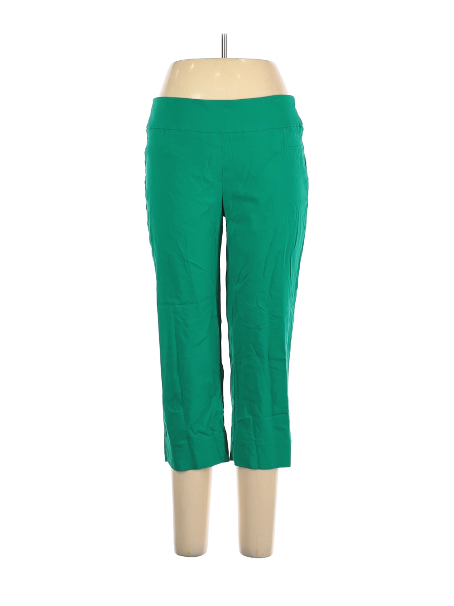 Zac & Rachel Women Green Casual Pants 10 | eBay