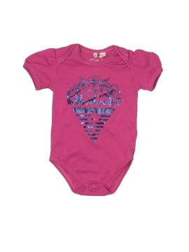 Guess Jeans Short Sleeve Onesie (view 1)
