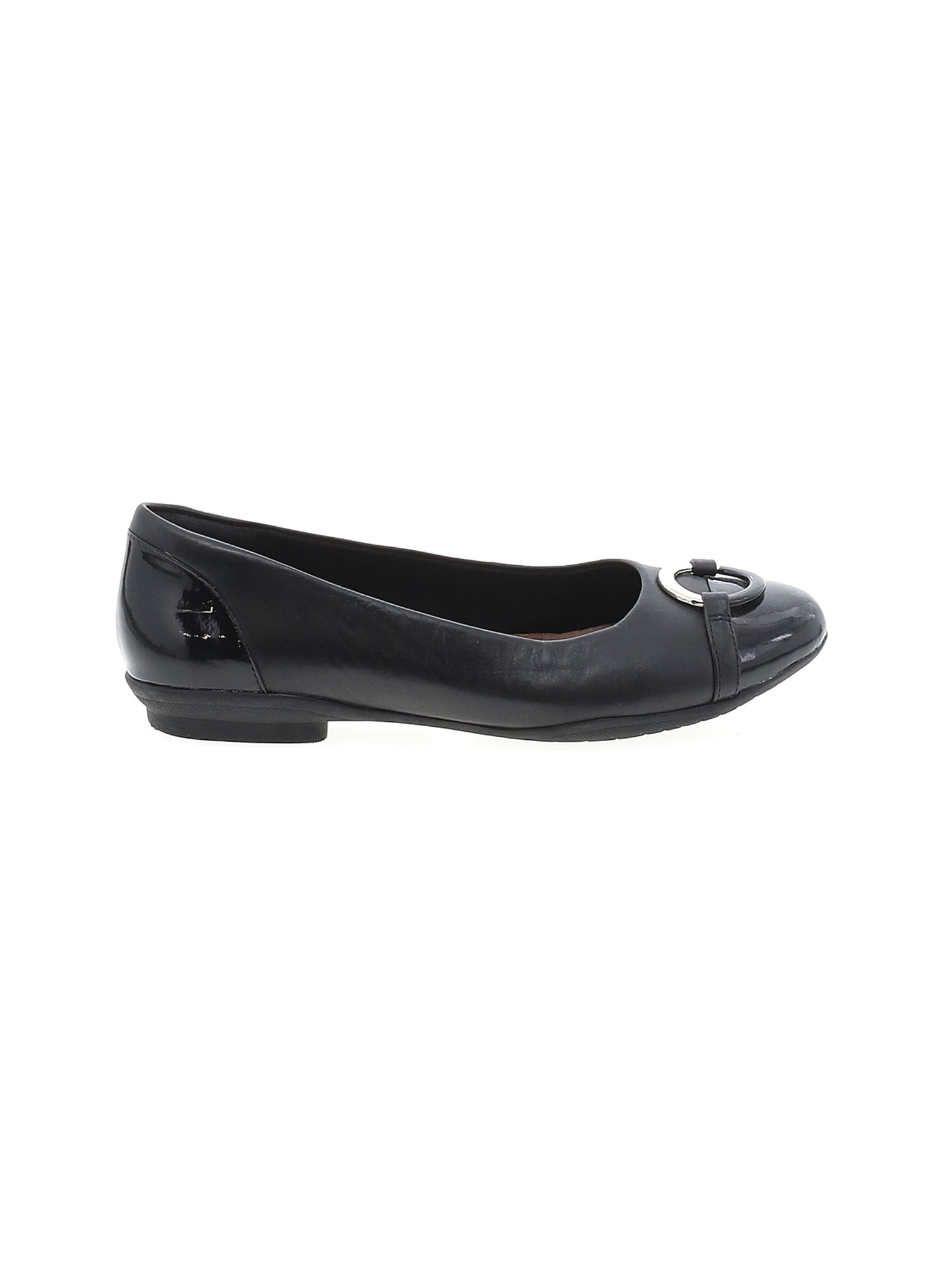 womens black flats size 8.5