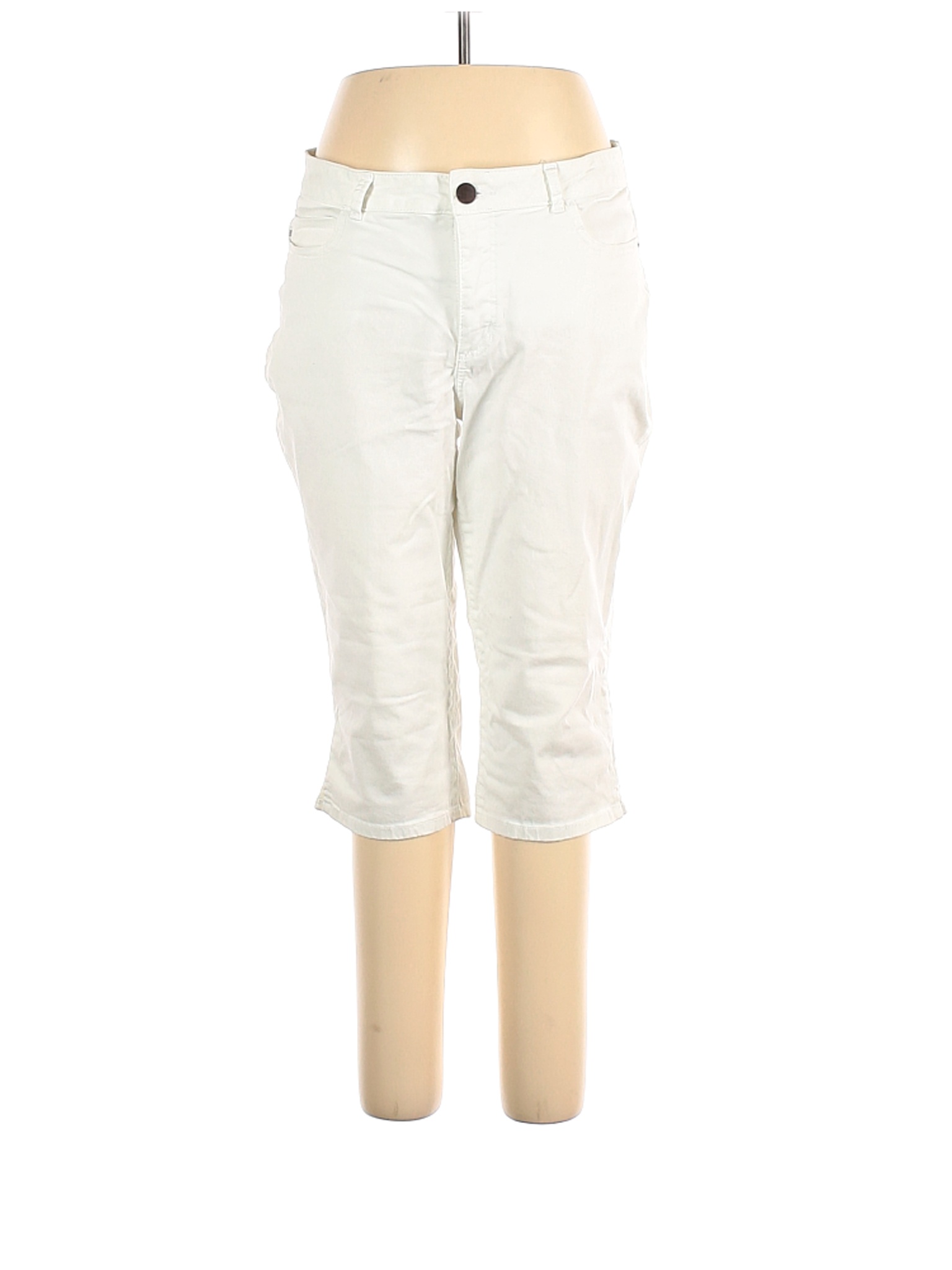 Lee Women White Jeans 16 | eBay