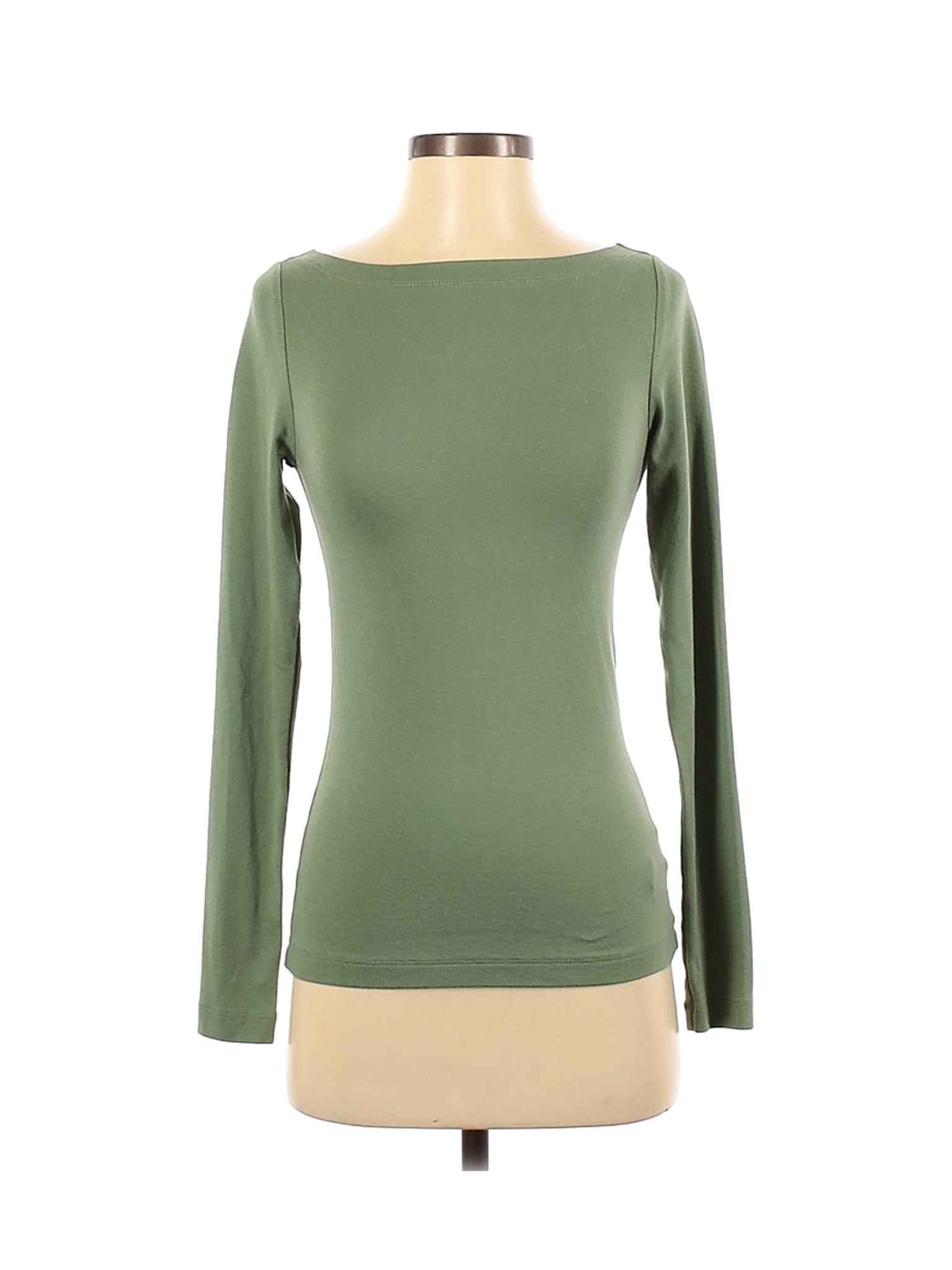 Gap Women Green Long Sleeve T-Shirt XS | eBay