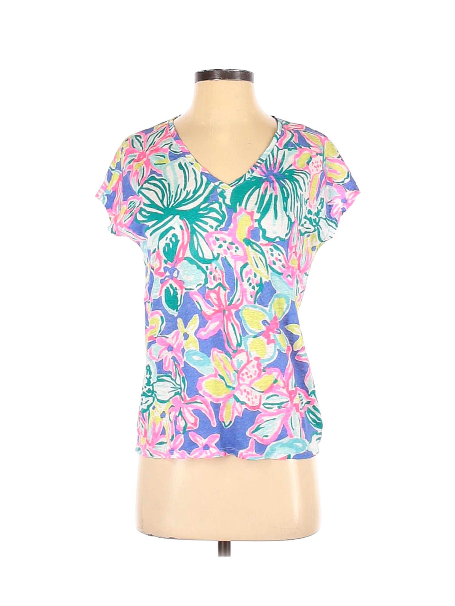 Lilly Pulitzer Women Green Short Sleeve T-Shirt XS | eBay