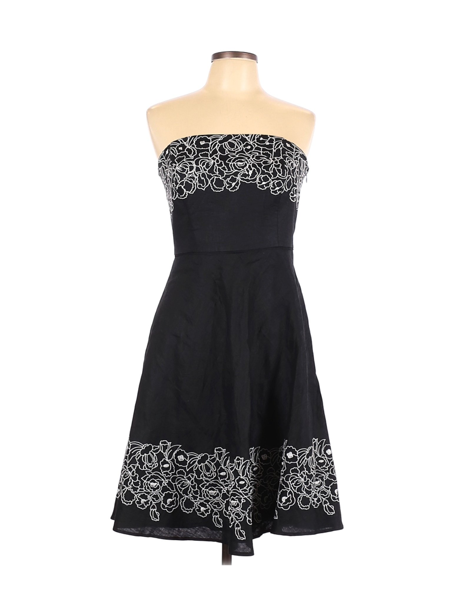 Ann Taylor LOFT Women Black Cocktail Dress 10 Petites | eBay