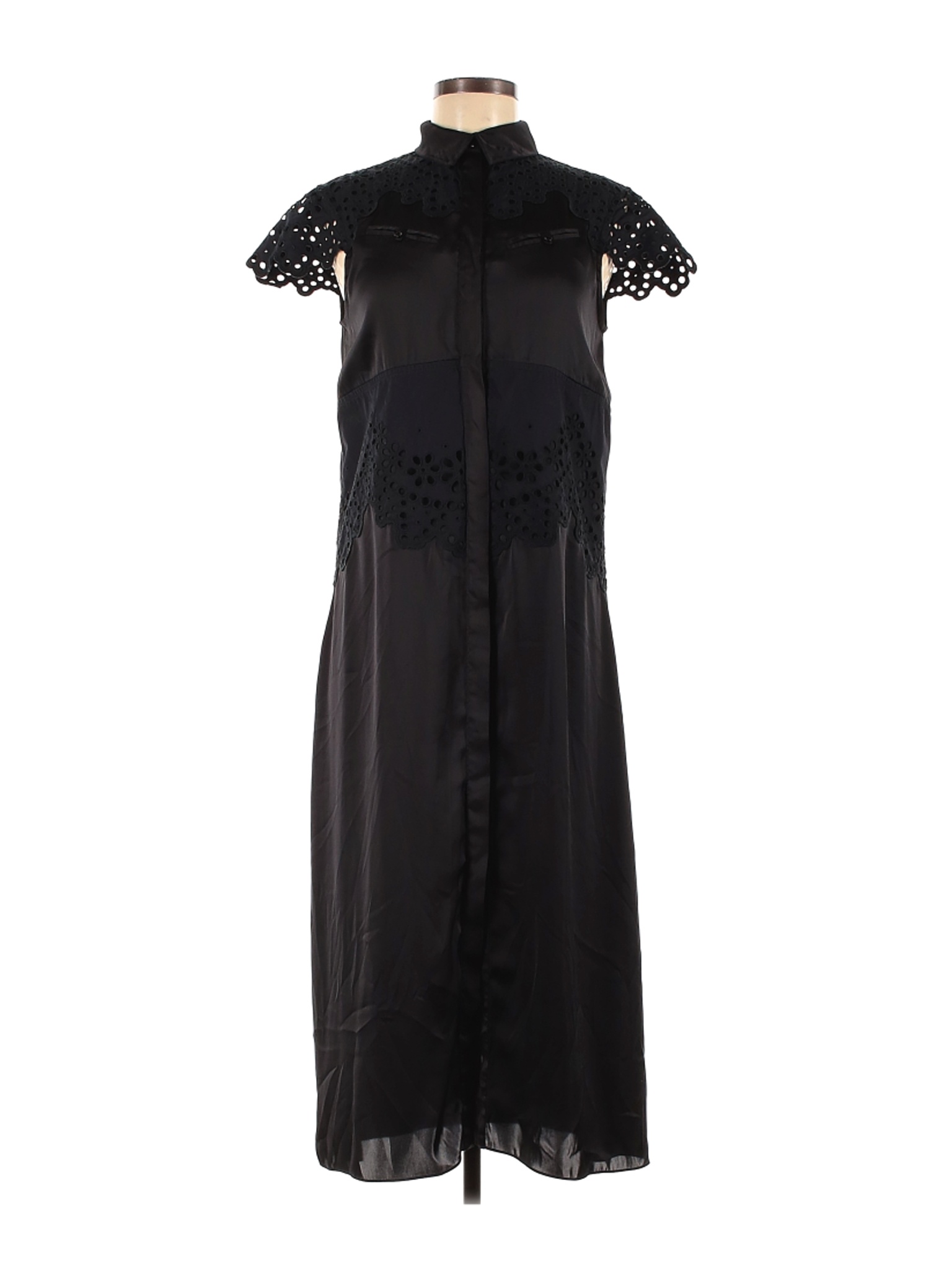 Black Goddess Dress: Paco Rabanne Size 36/38 - vr5an89