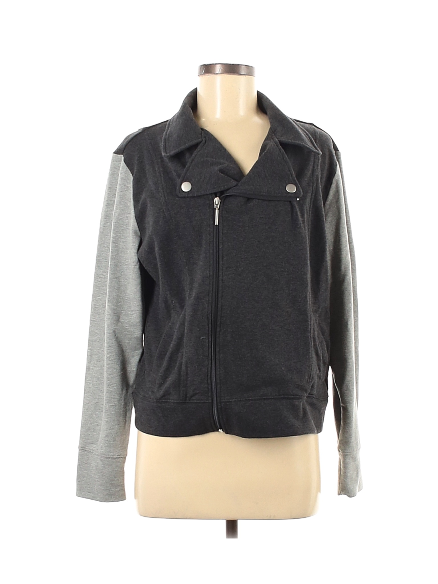 New York & Company Women Gray Jacket L | eBay
