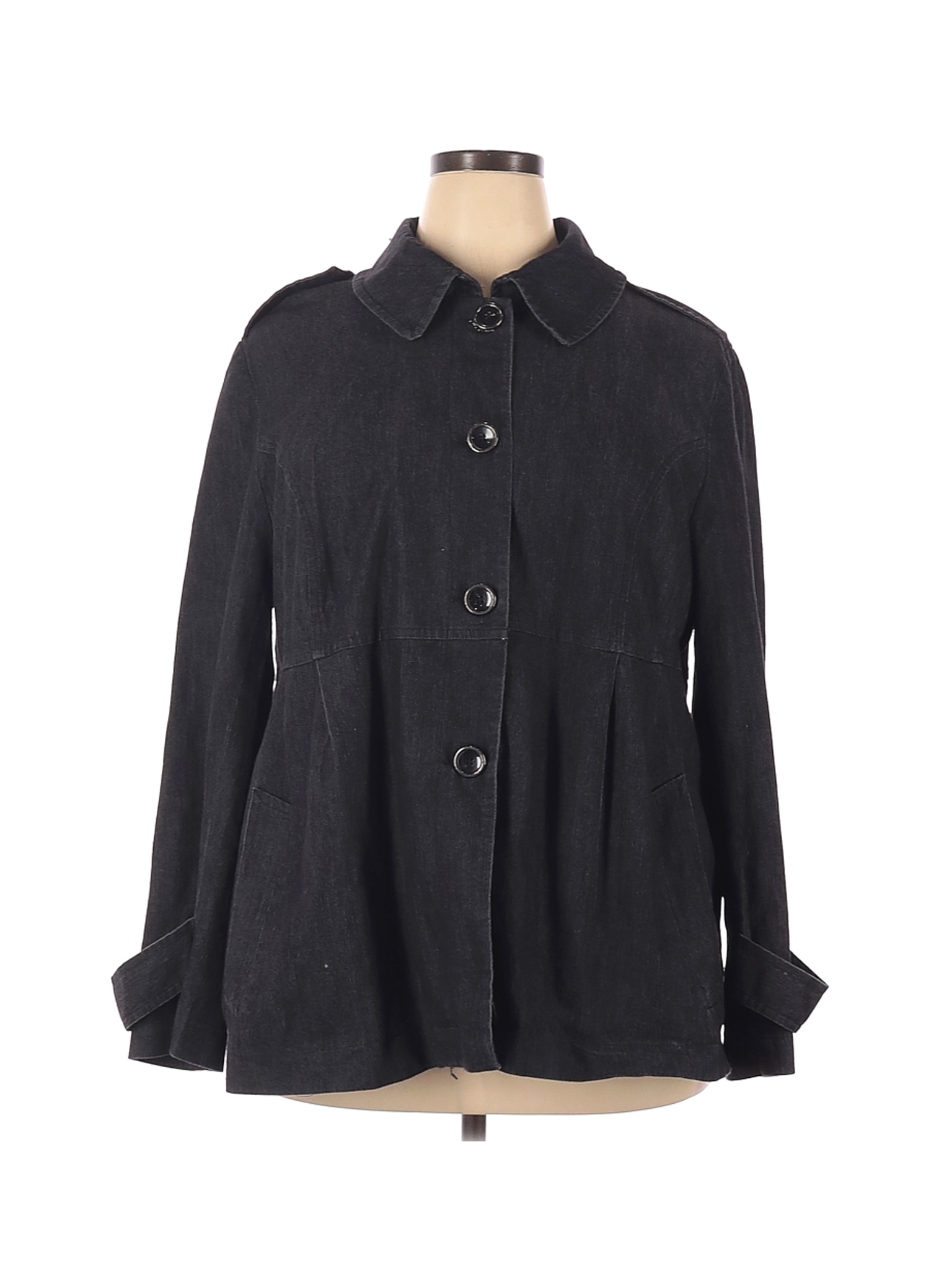 Sandro Sportswear Women Black Jacket 2X Plus | eBay