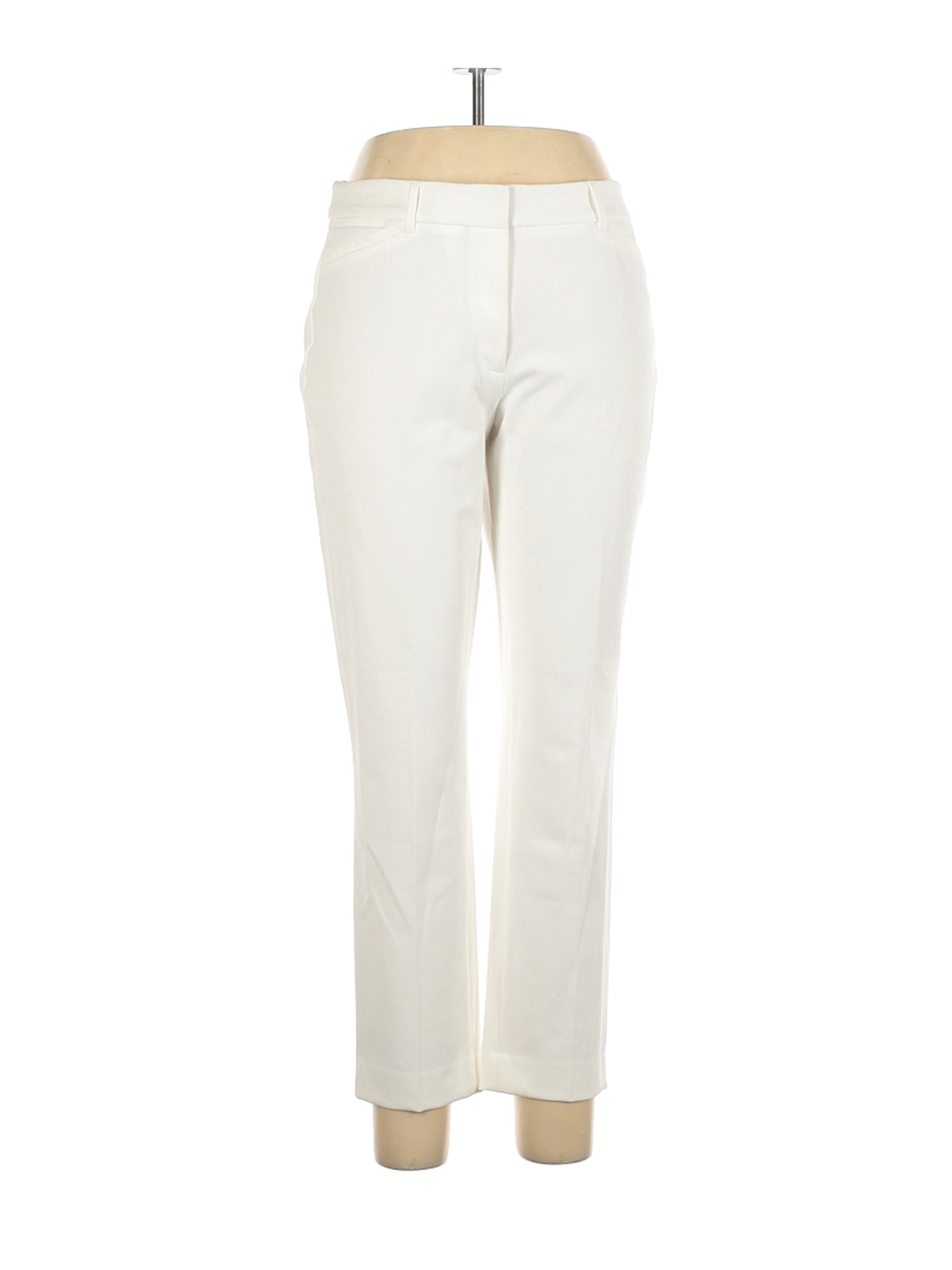 White House Black Market Women White Dress Pants 10 | eBay