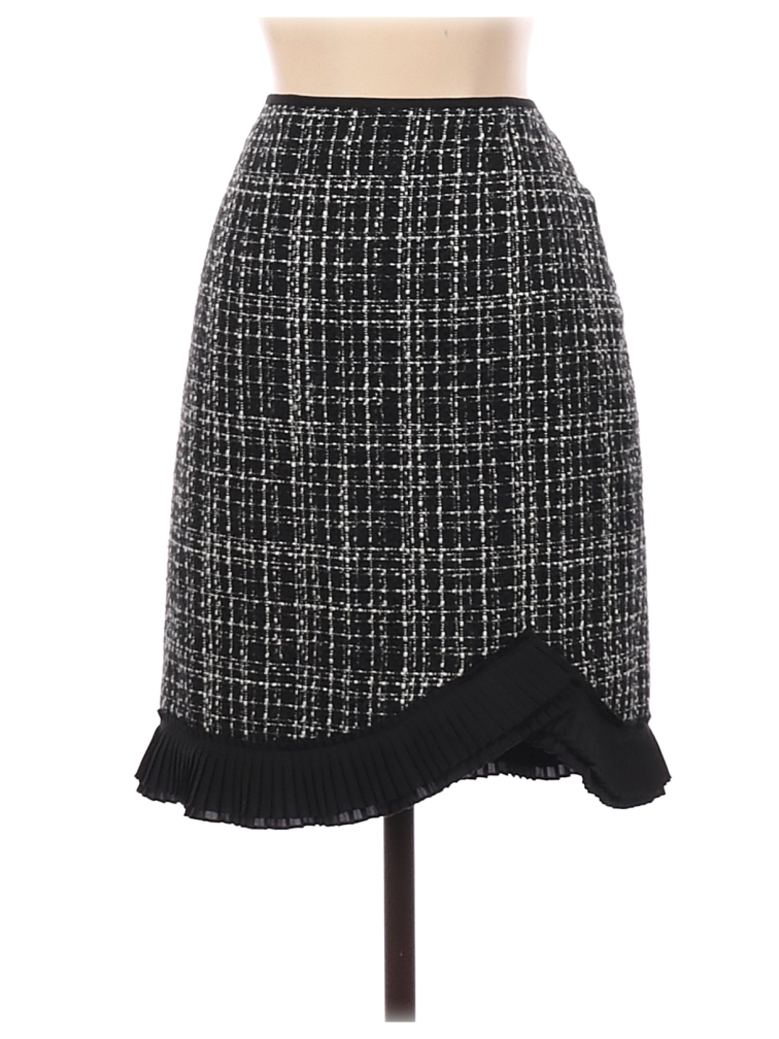 White House Black Market Women Black Casual Skirt 2 | eBay
