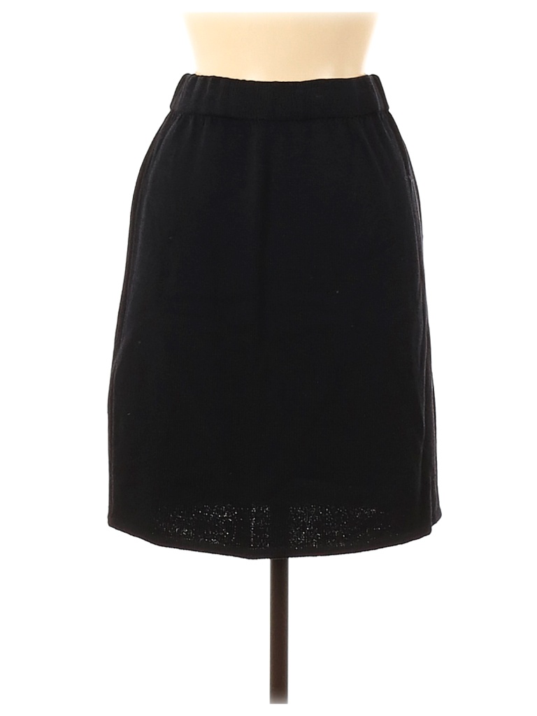 St. John Collection Solid Black Casual Skirt Size 6 - 94% off | thredUP