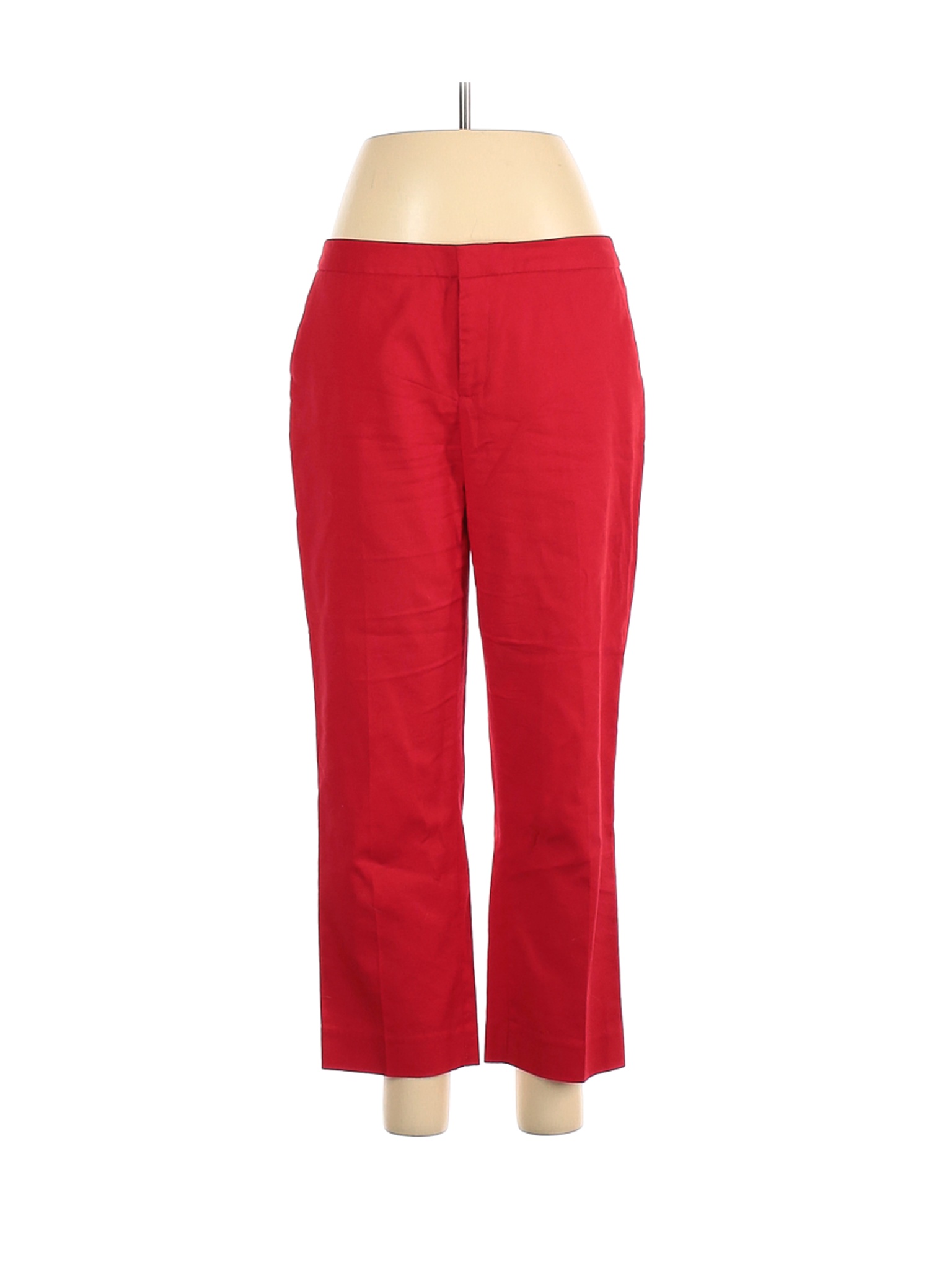 Banana Republic Factory Store Women Red Dress Pants 8 | eBay