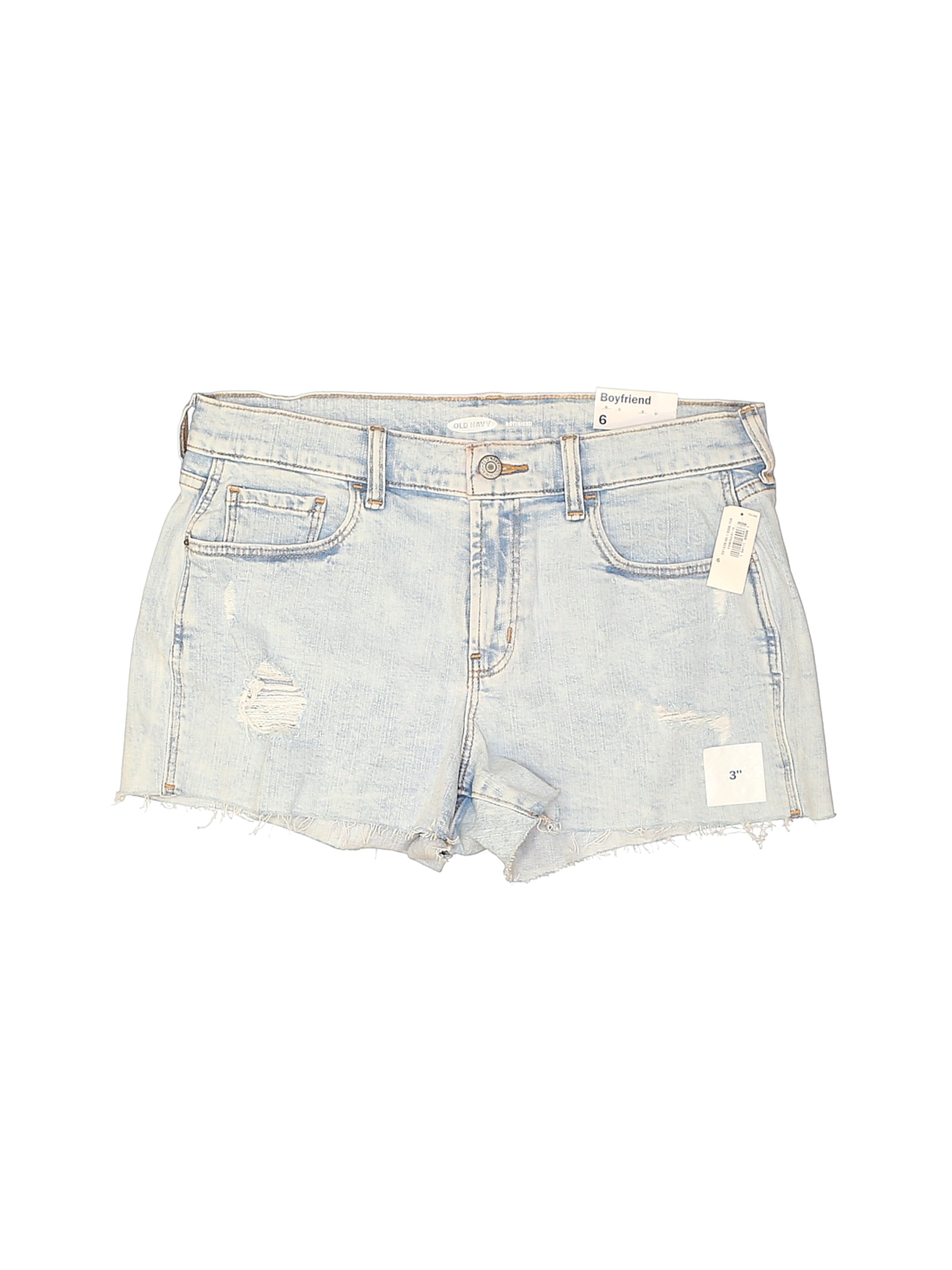 old navy white jean shorts