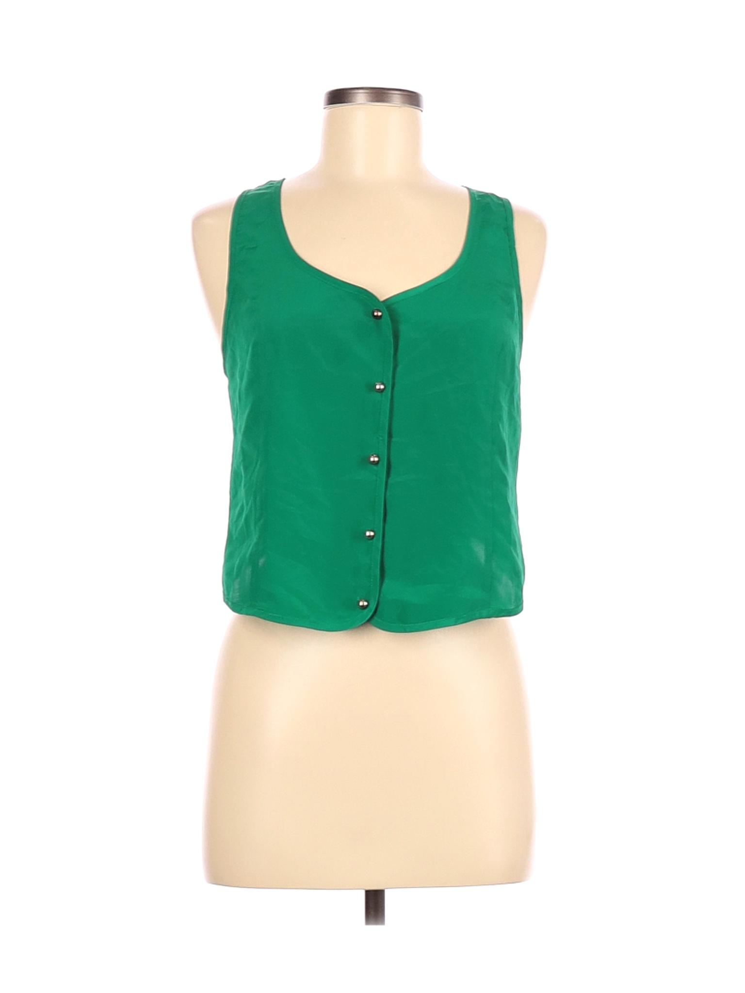 ASOS Women Green Sleeveless Blouse 6 | eBay