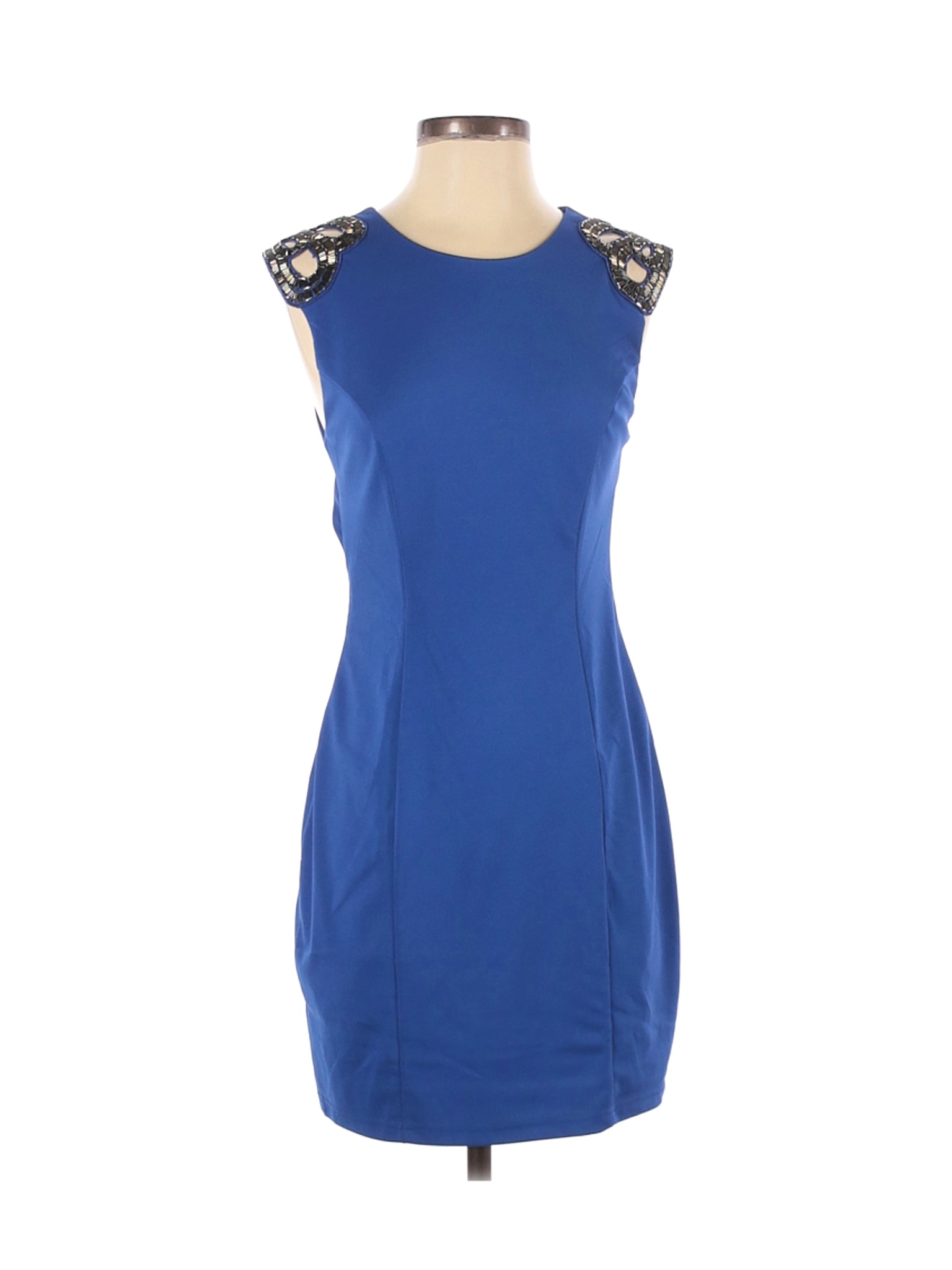 Arden B. Women Blue Casual Dress S | eBay