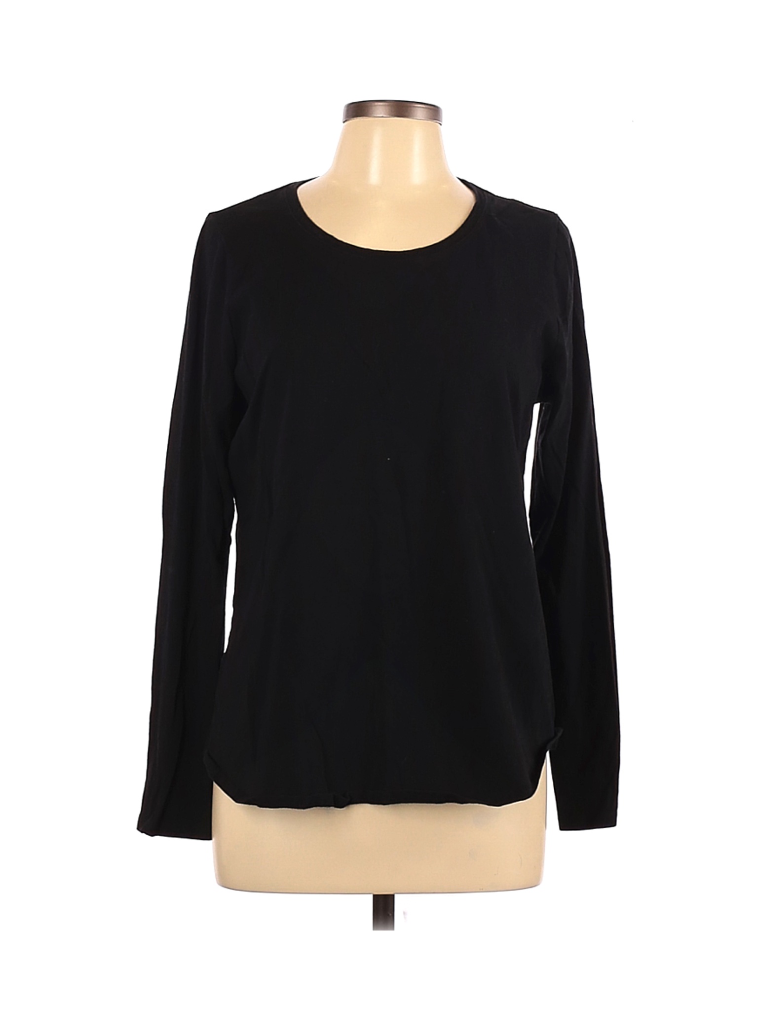 SONOMA life + style Women Black Long Sleeve T-Shirt XL | eBay