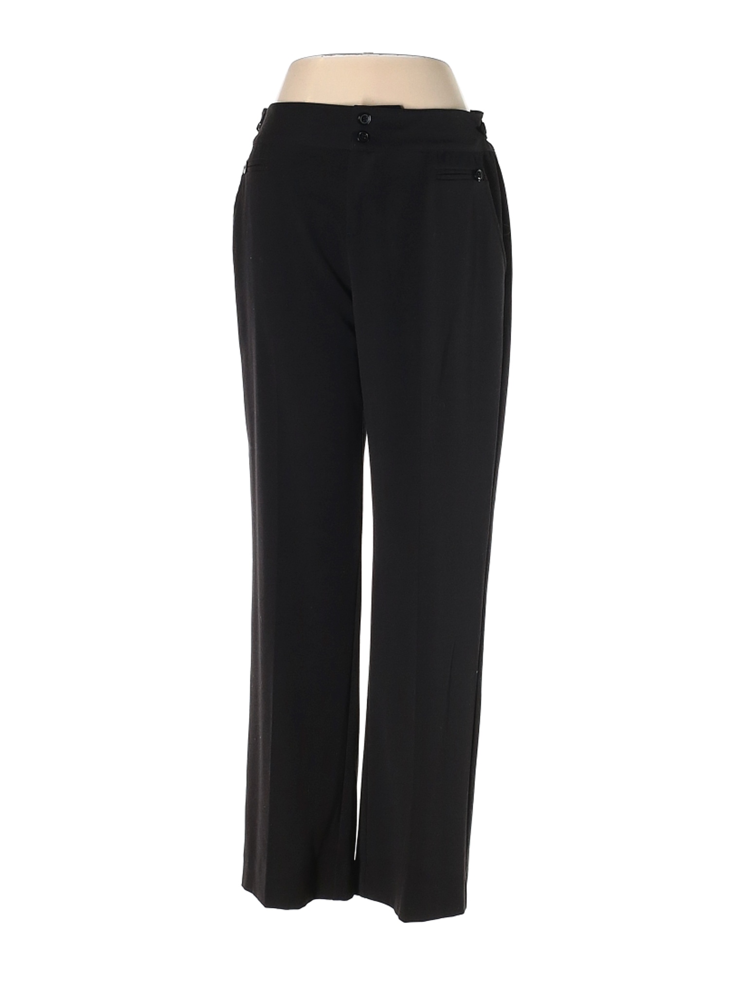 Christopher & Banks Women Black Dress Pants 4 | eBay