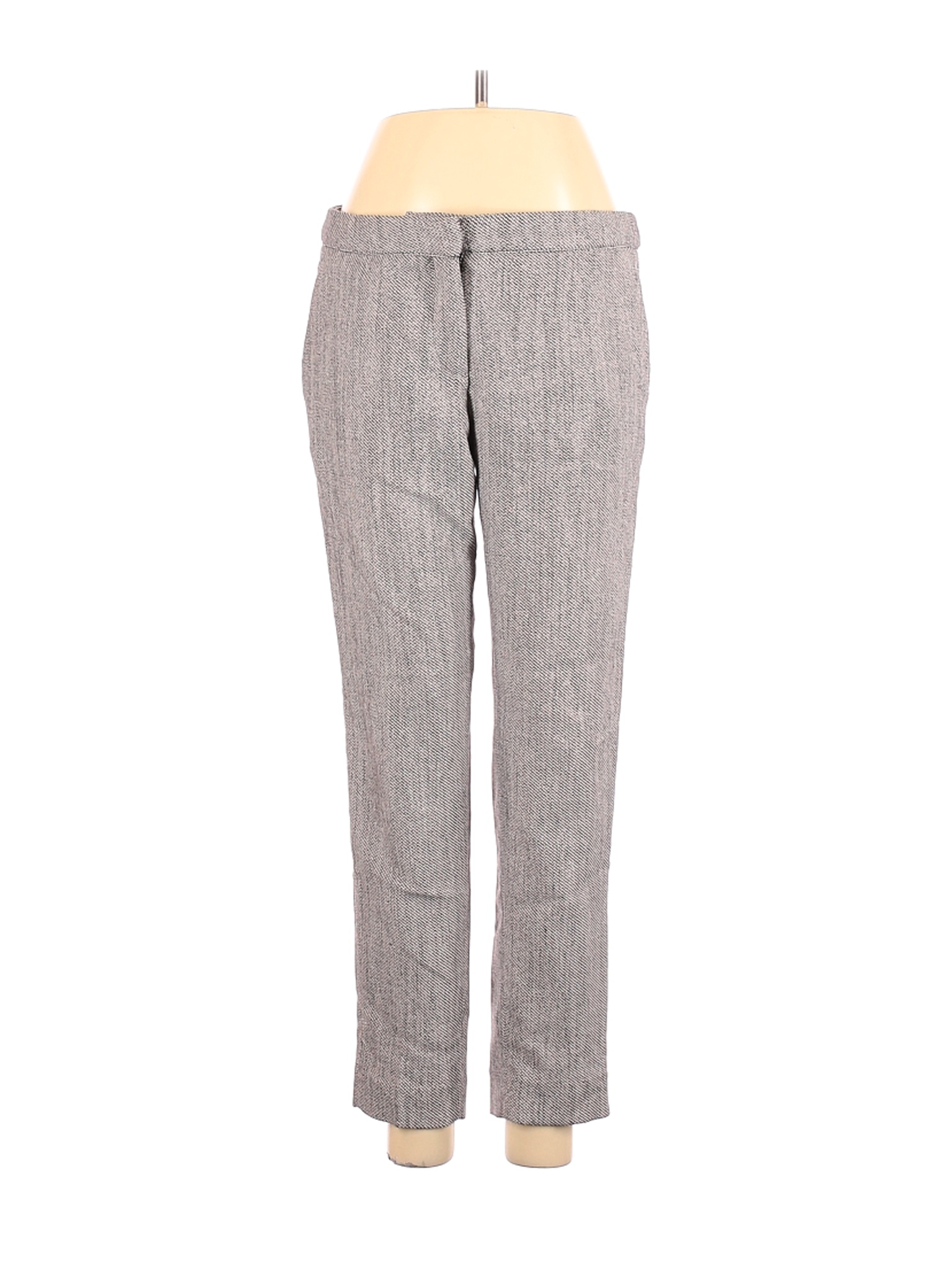 H&M Women Gray Dress Pants 8 | eBay