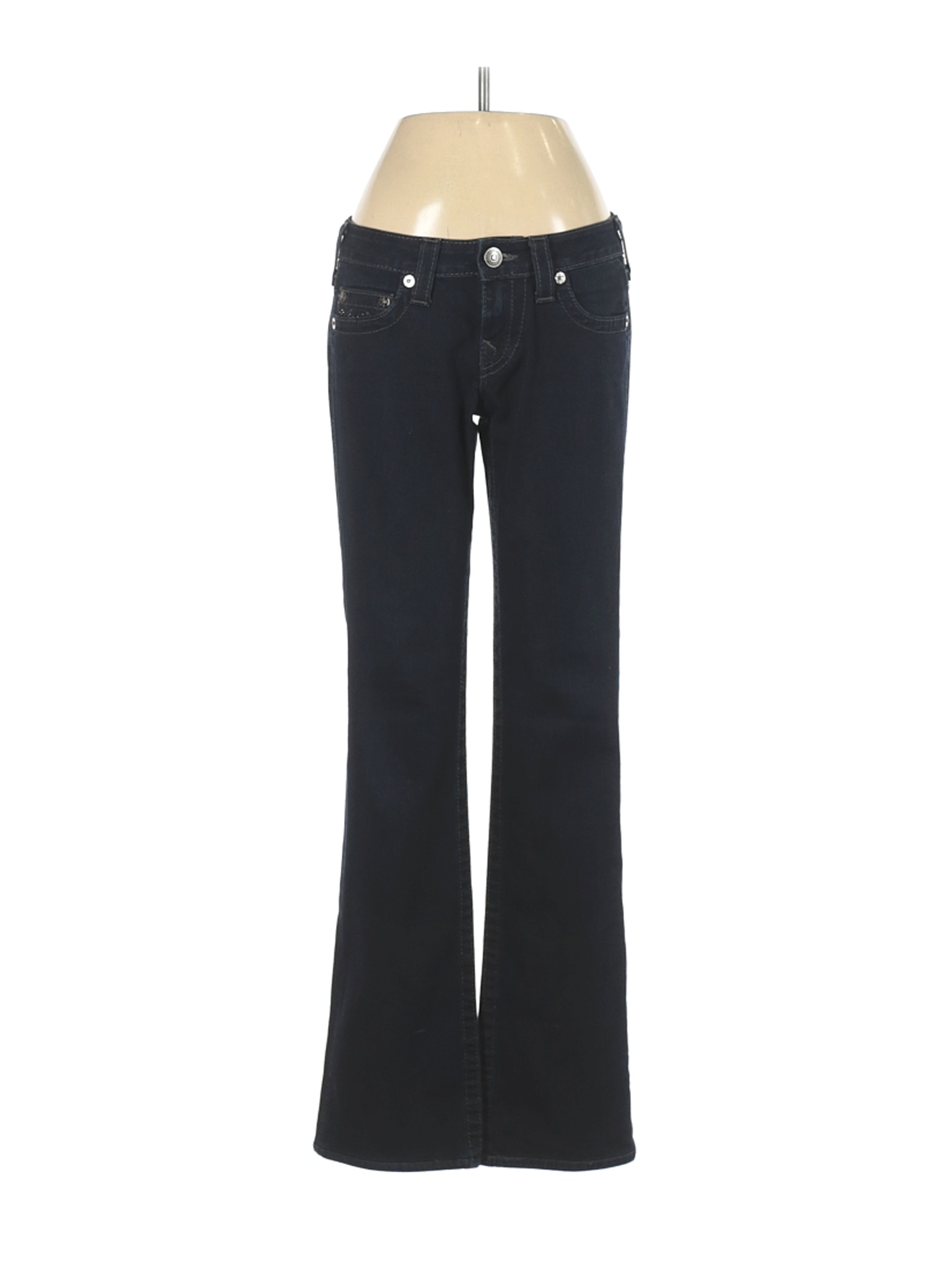 True Religion Women Black Jeans 27W | eBay