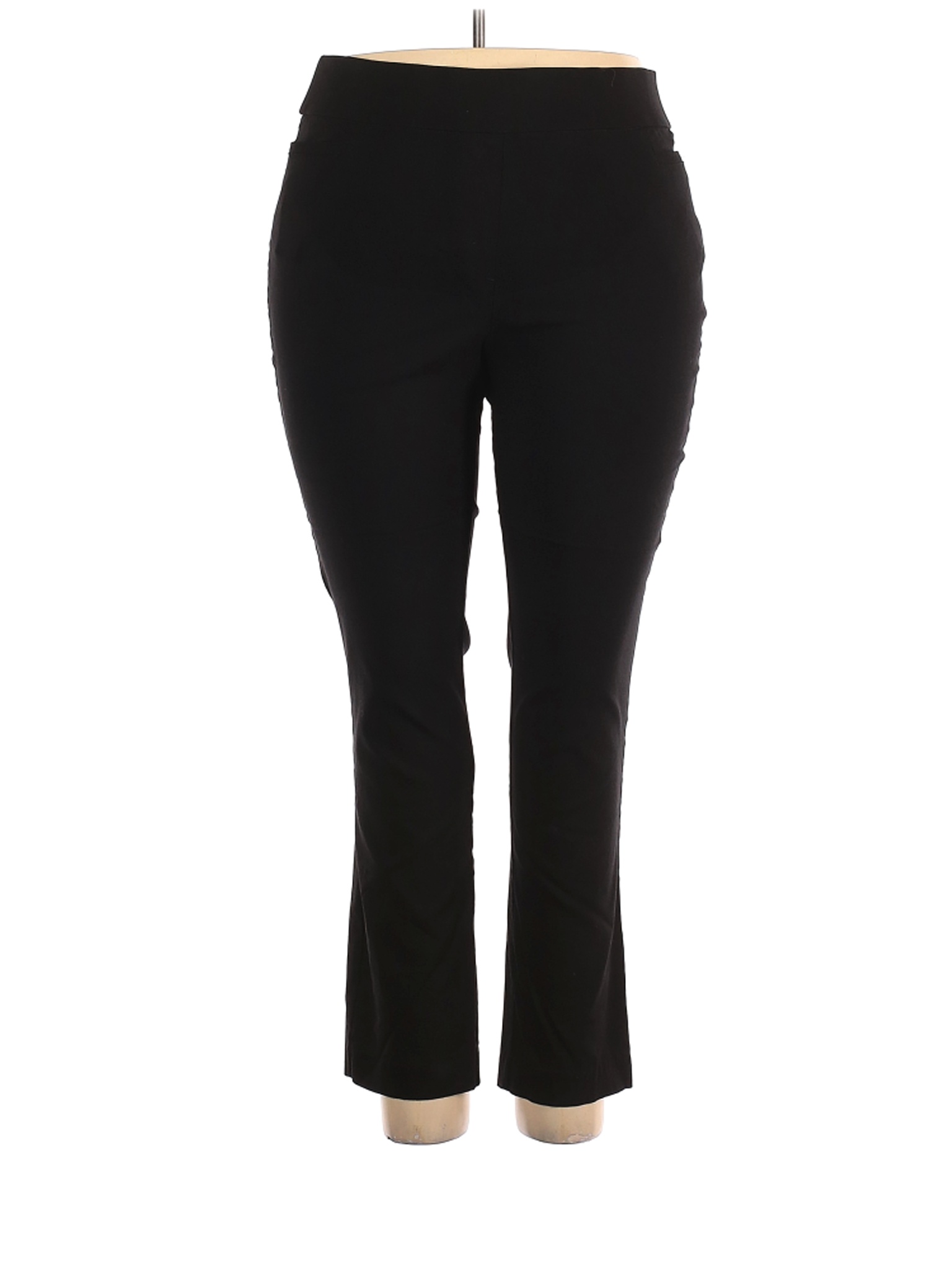 Evri Women Black Dress Pants 18 Plus | eBay