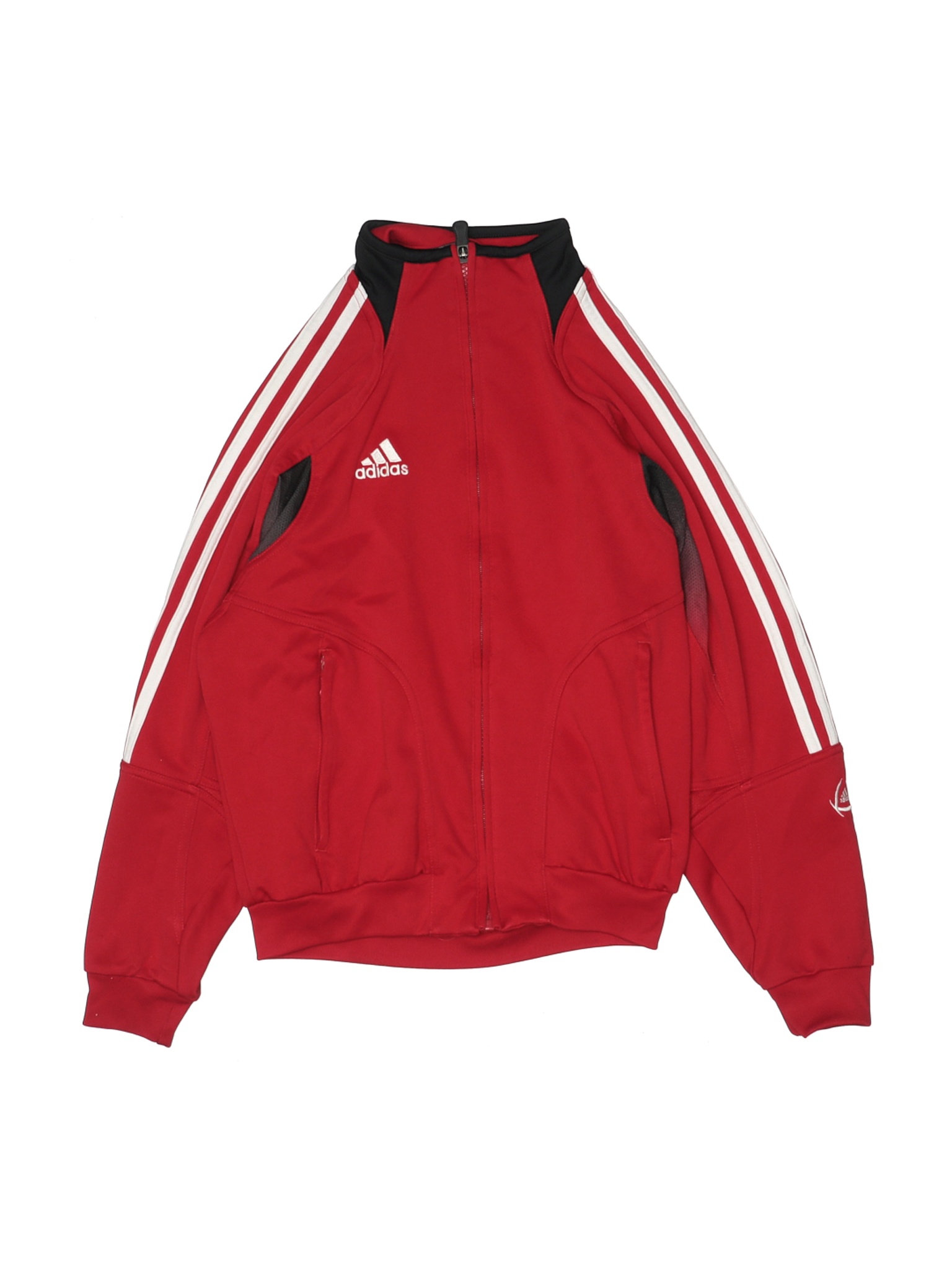 boys red adidas jacket