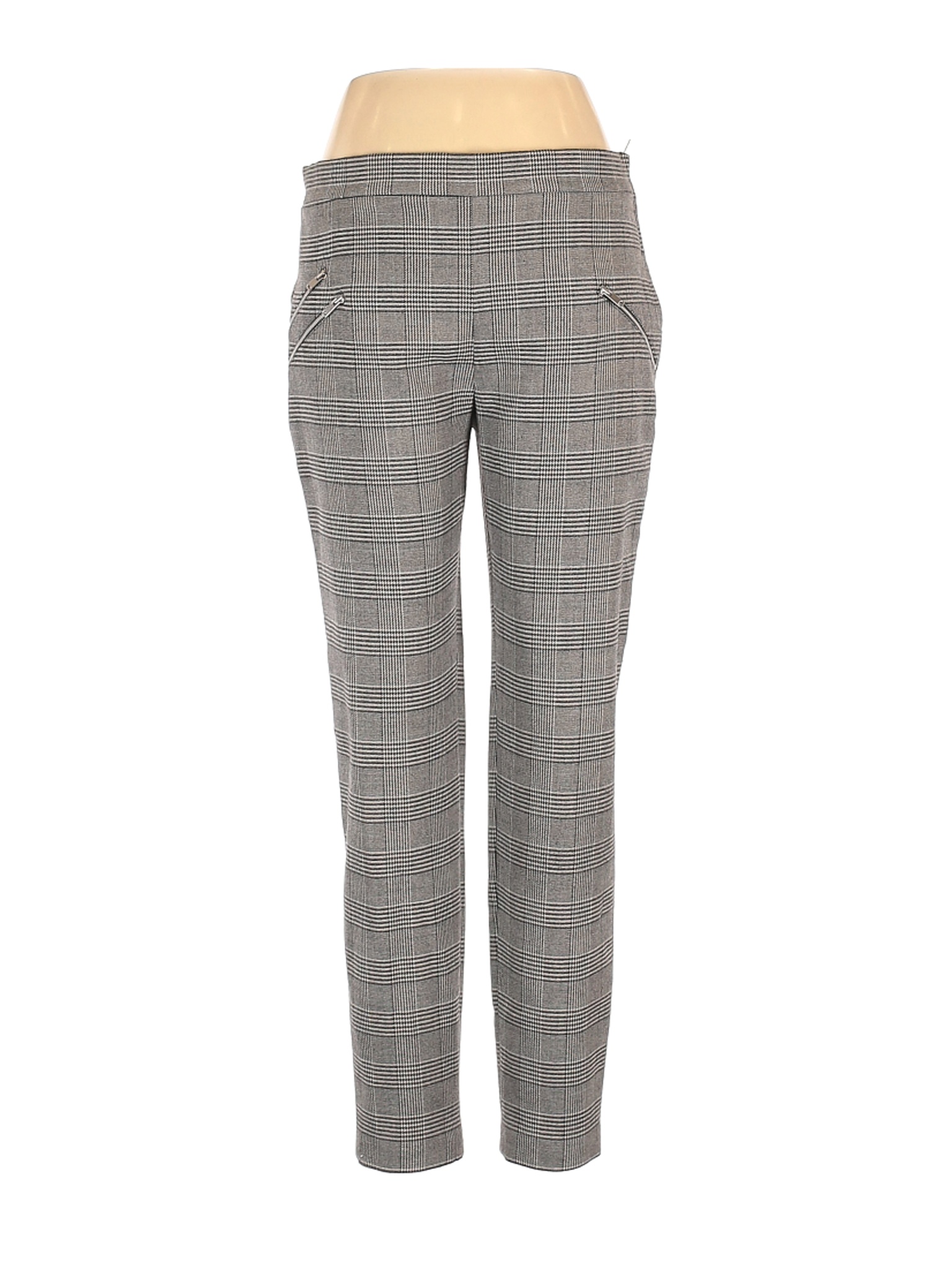Zara Women Gray Dress Pants L | eBay