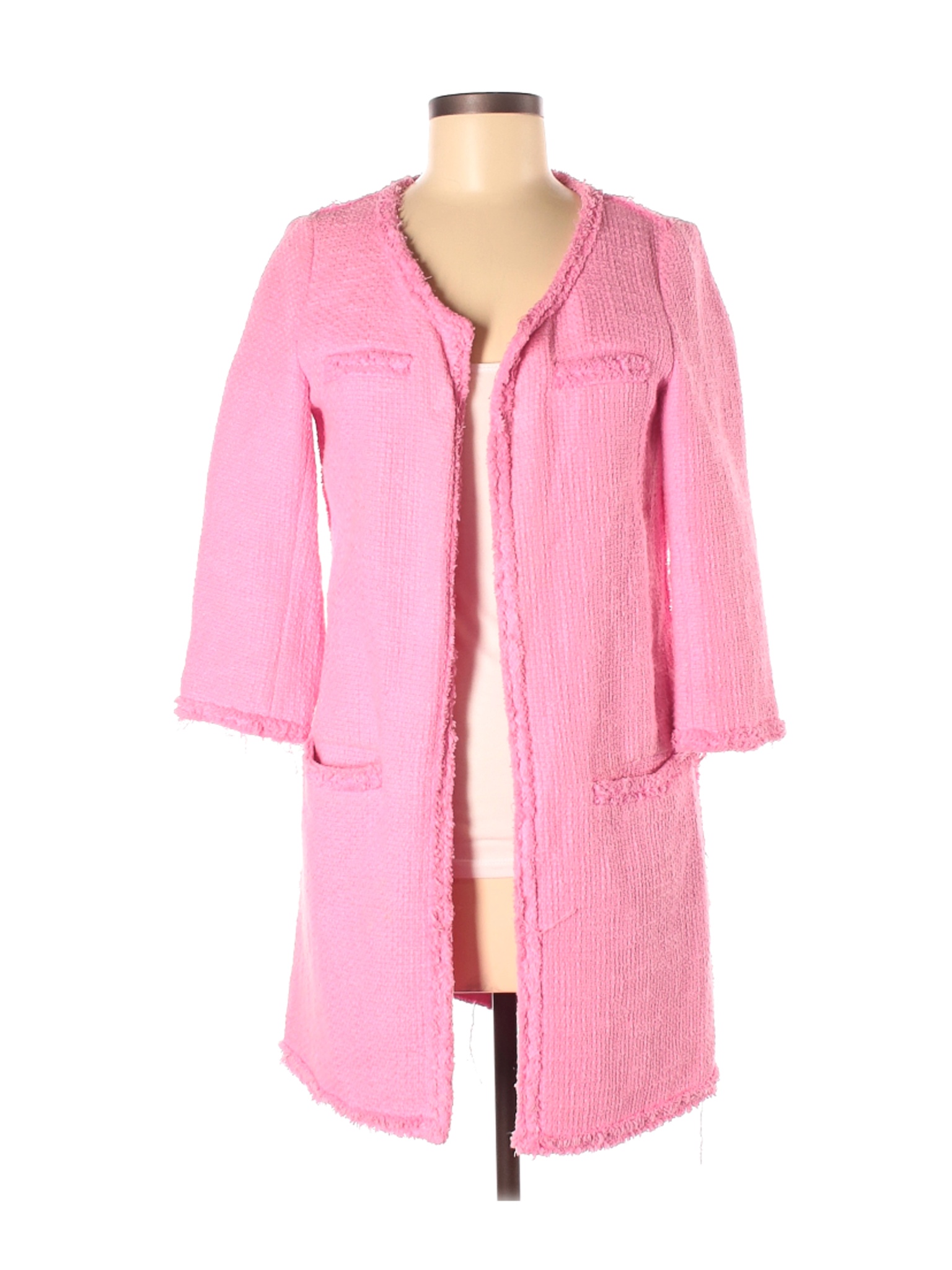 zara pink coat 2018