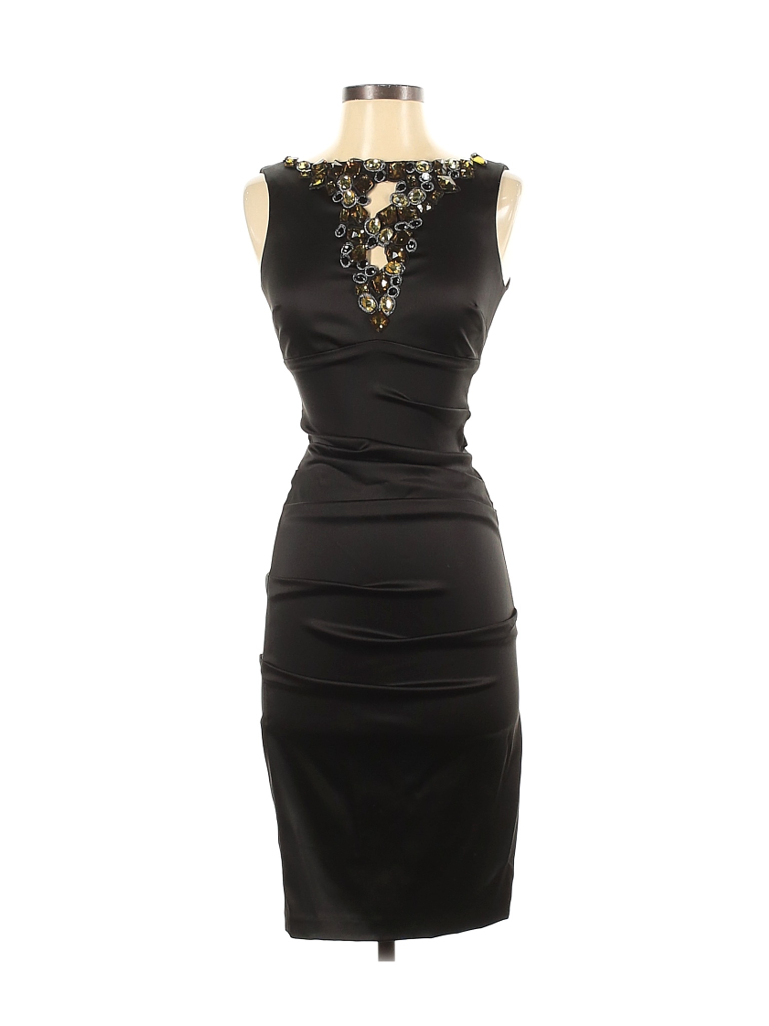 Cache Women Black Cocktail Dress 2 | eBay
