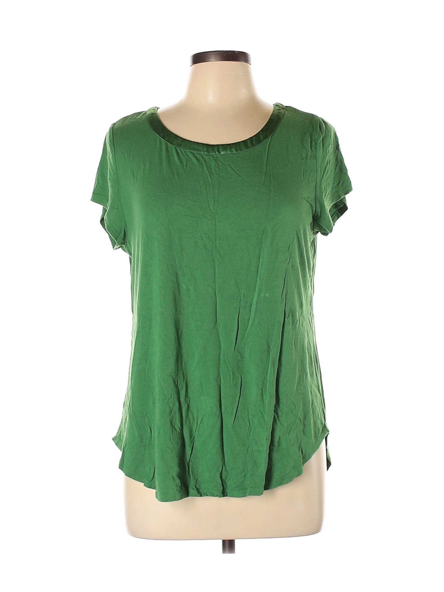 Alfani Women Green Short Sleeve Top L | eBay