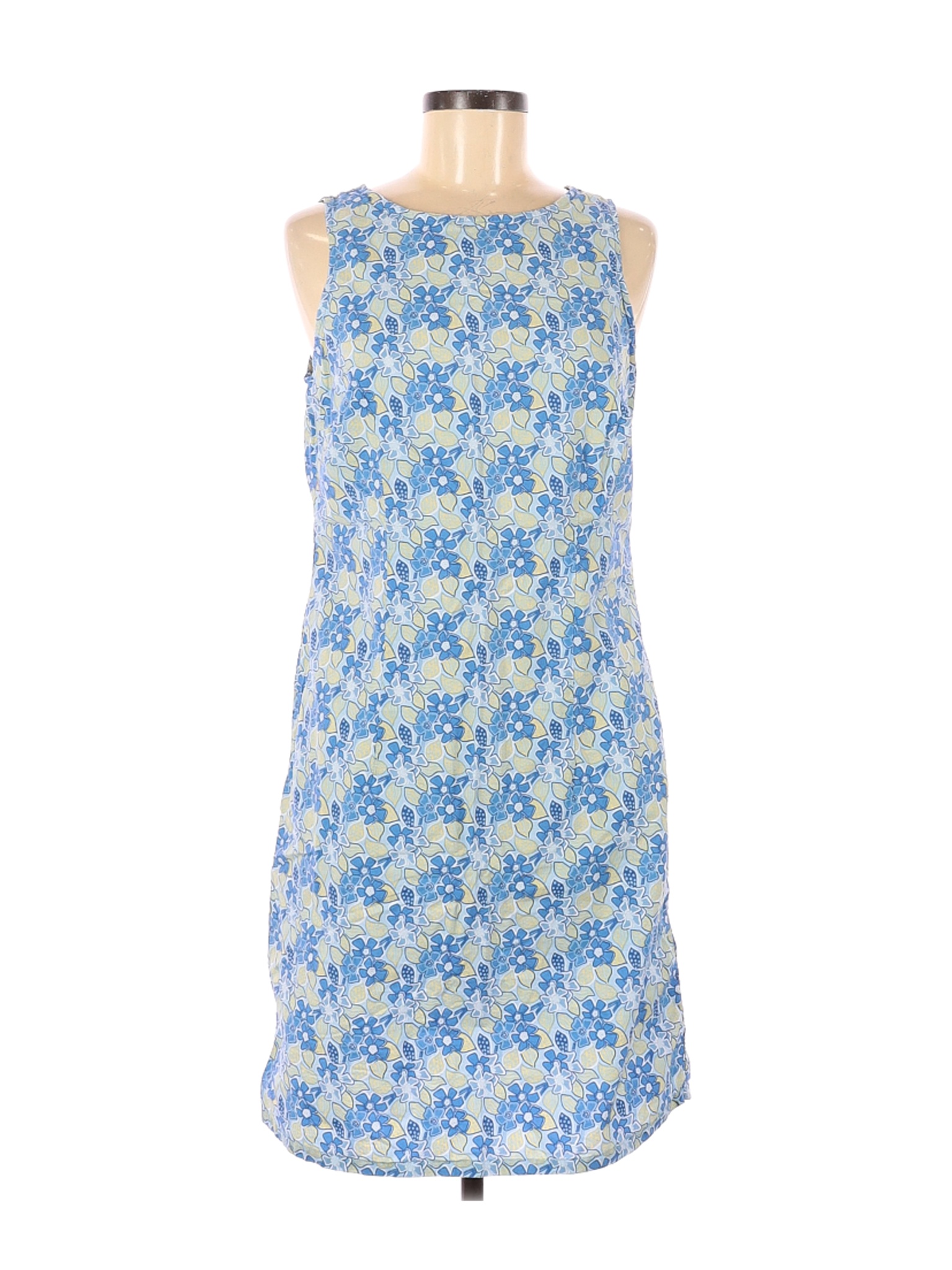 Expressions Women Blue Casual Dress M | eBay