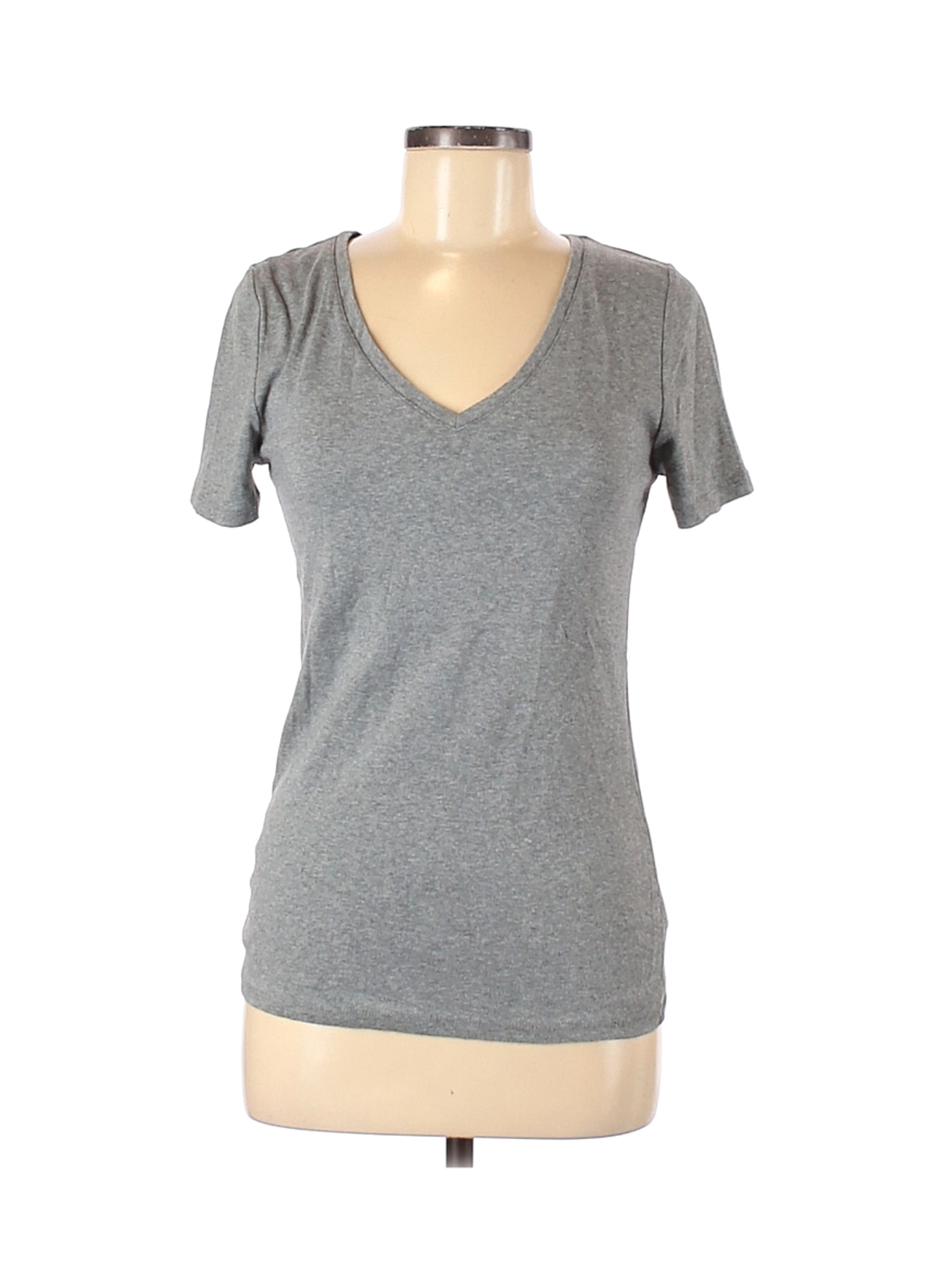 A New Day Women Gray Short Sleeve T-Shirt M | eBay