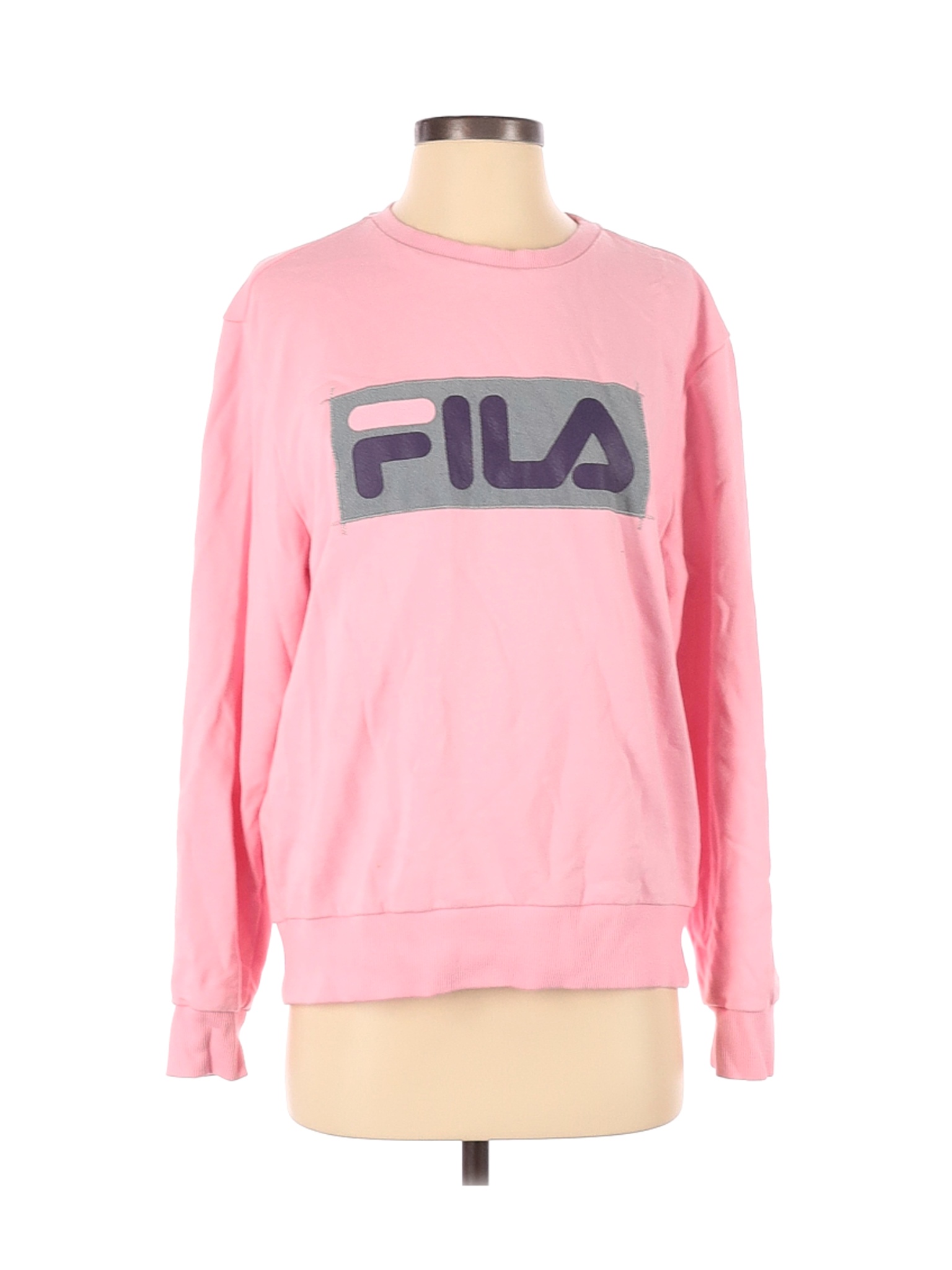 Fila Women Pink Sweatshirt S | eBay