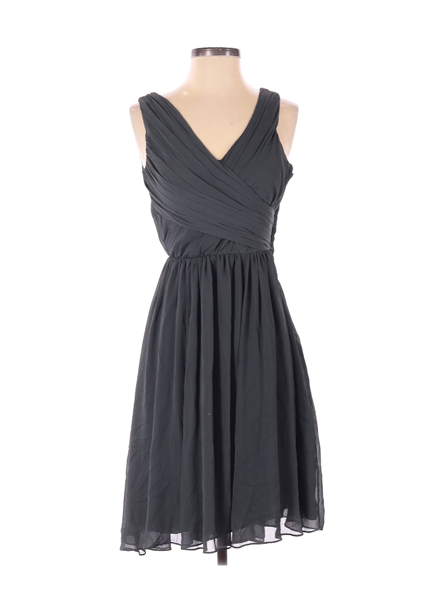 H&M Women Gray Cocktail Dress 2 | eBay
