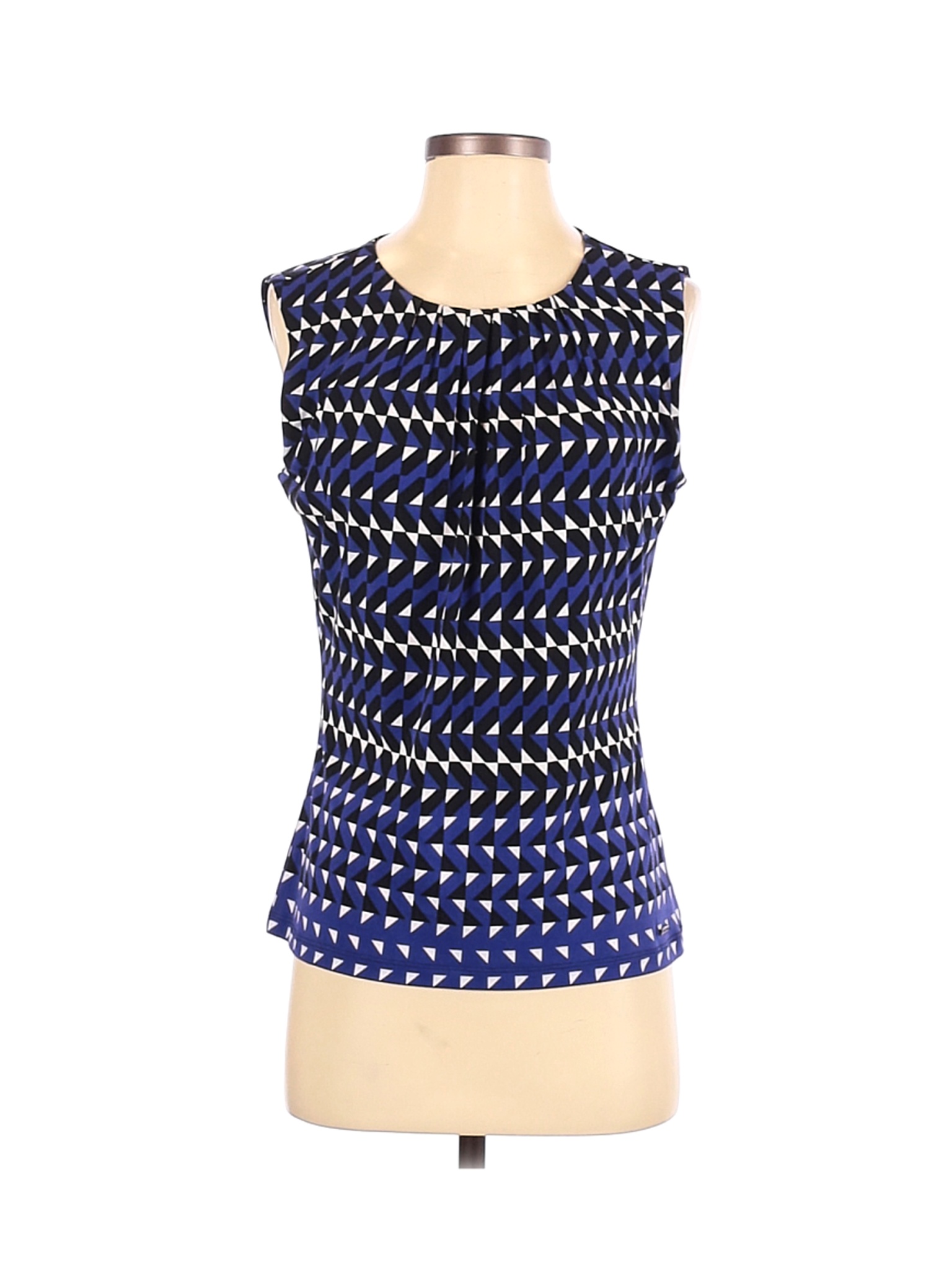 Calvin Klein Women Blue Sleeveless Top S | eBay