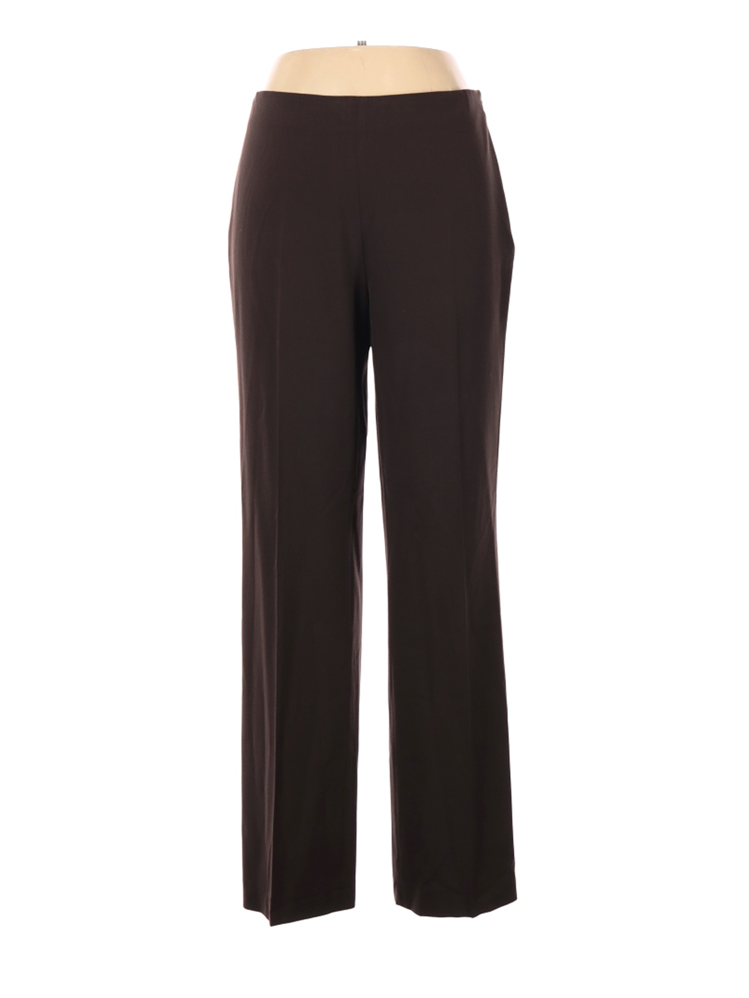 Talbots Women Brown Casual Pants 10 | eBay