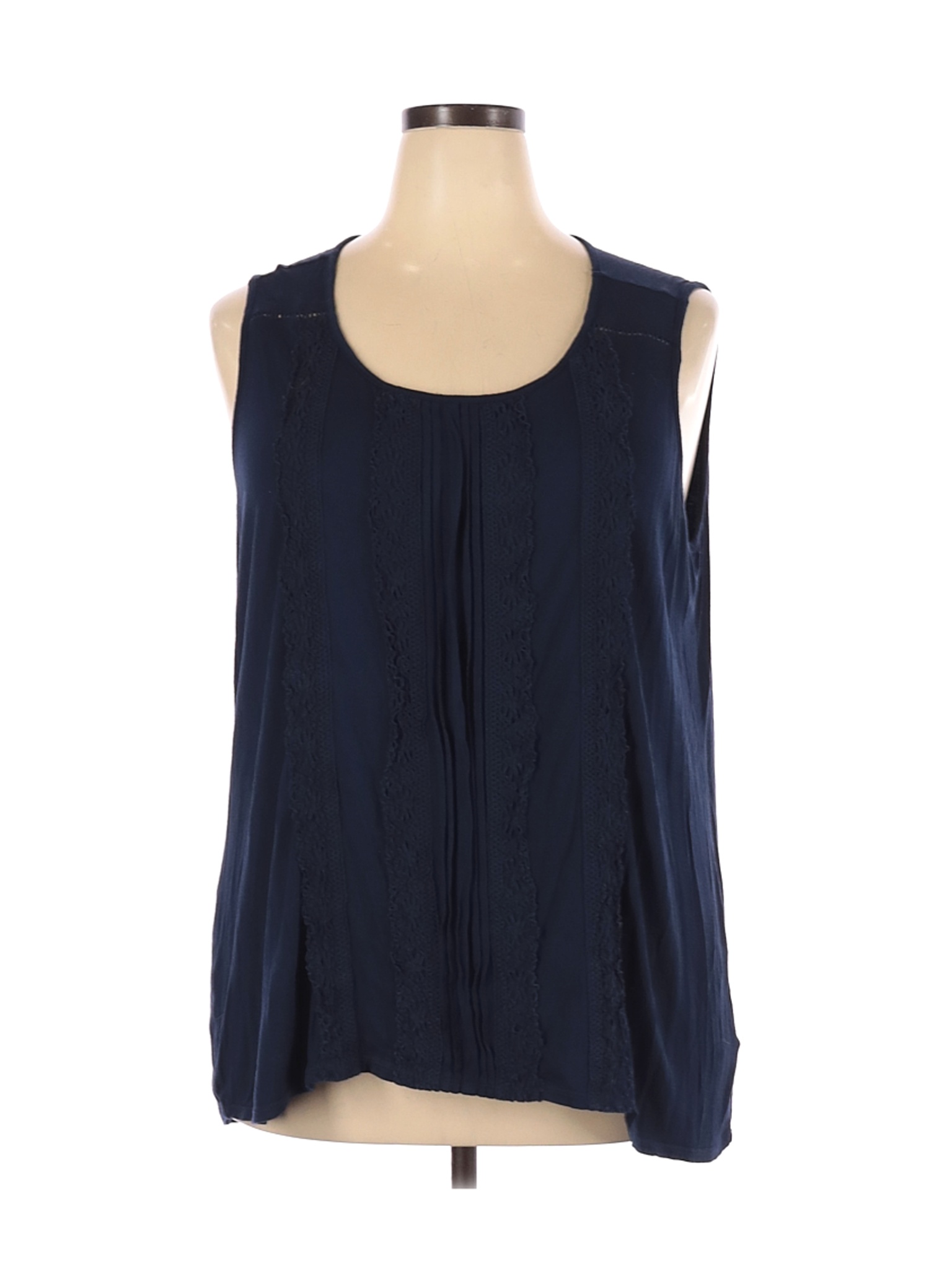 Westport Women Blue Sleeveless Top 3X Plus | eBay