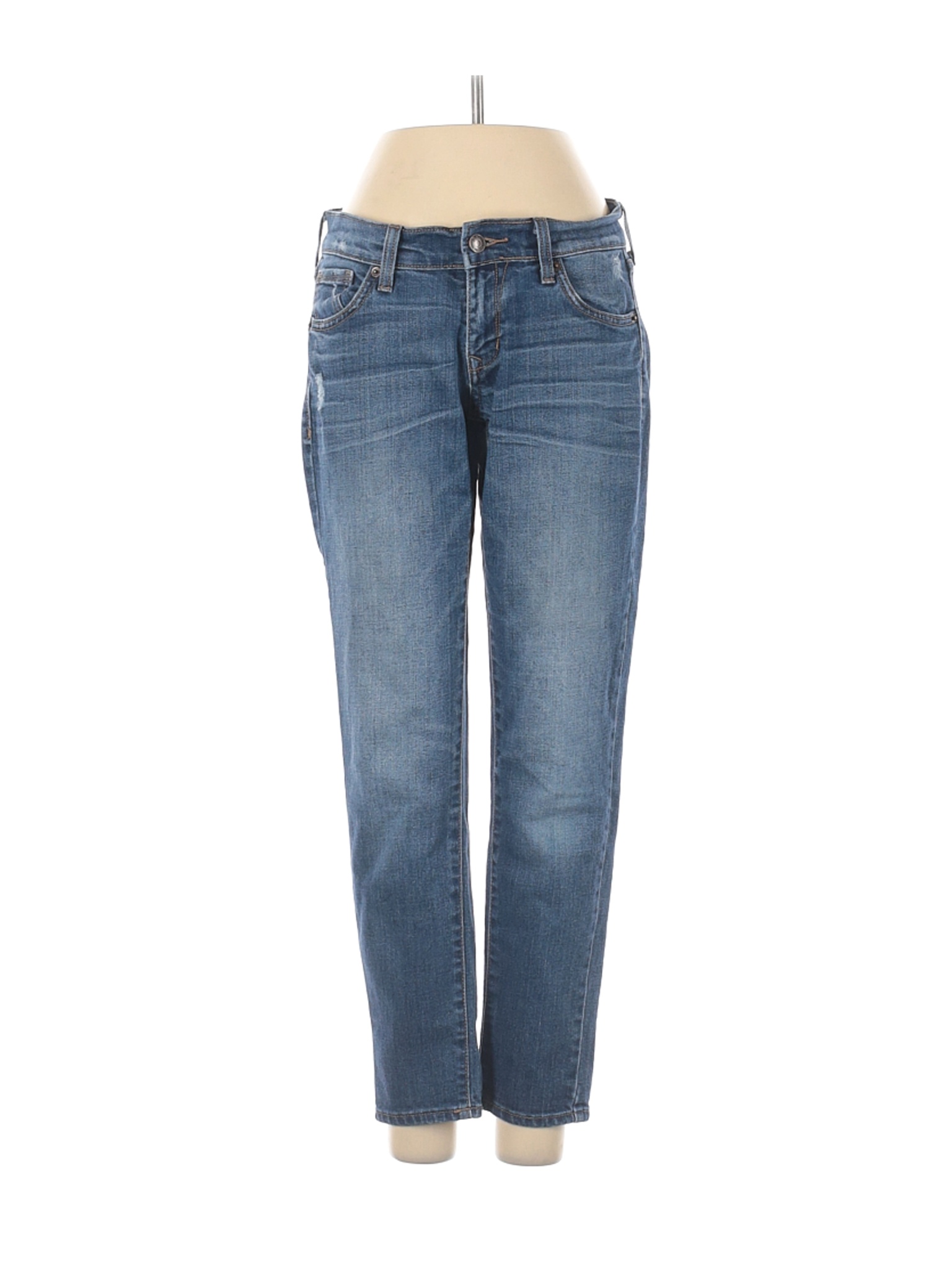 navy blue jeans women's