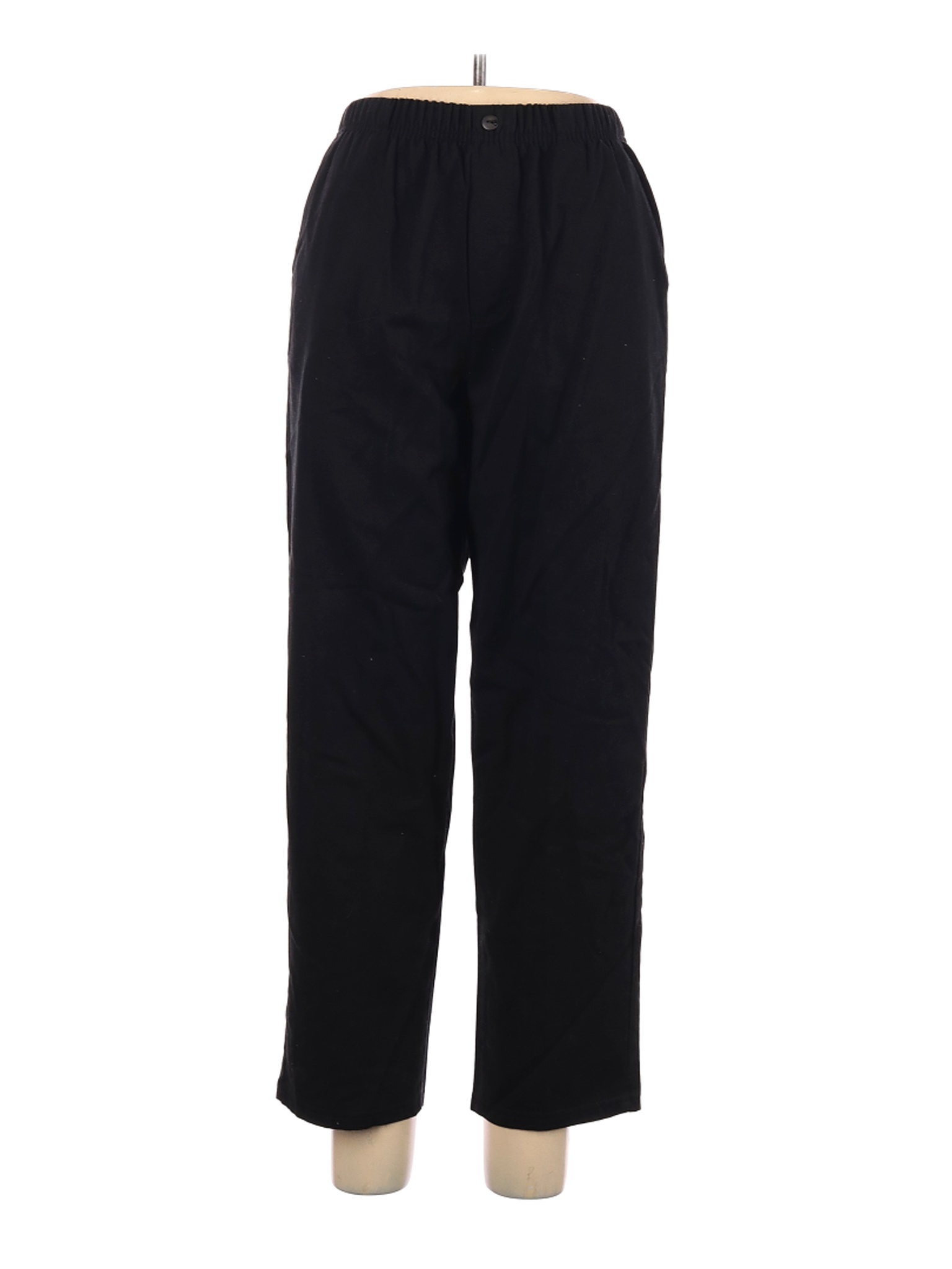 Bobbie Brooks Women Black Casual Pants 12 Petites | eBay