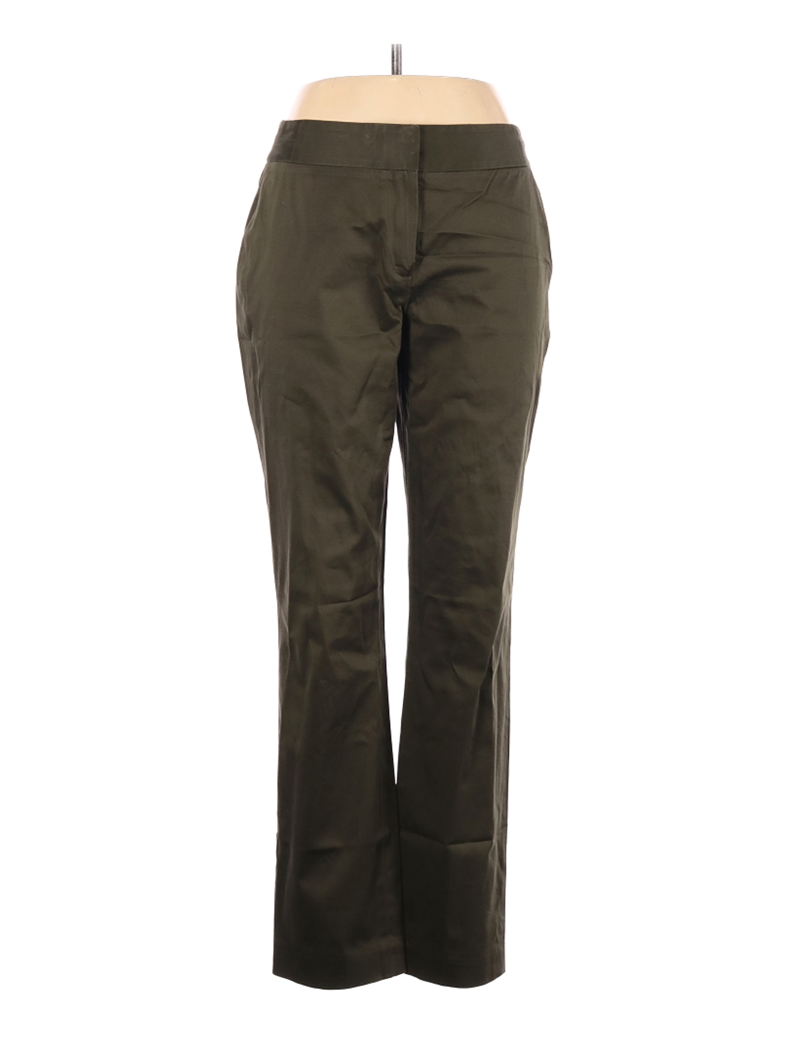 AK Anne Klein Women Green Casual Pants 10 | eBay