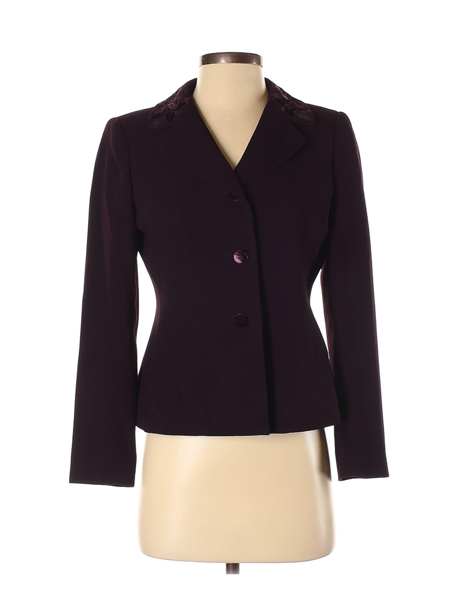 Kasper Women Purple Blazer 2 Petites | eBay